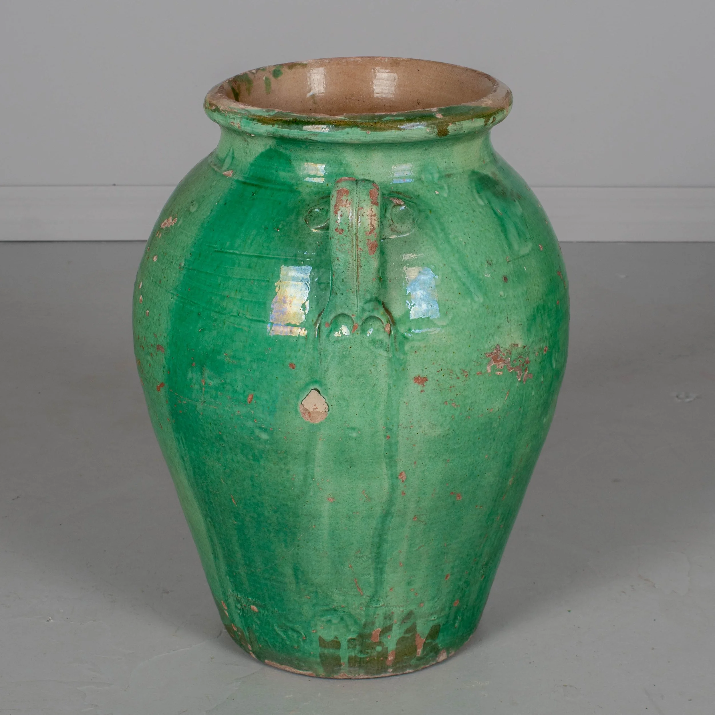 Large 19th Century French Pottery Jar or Planter