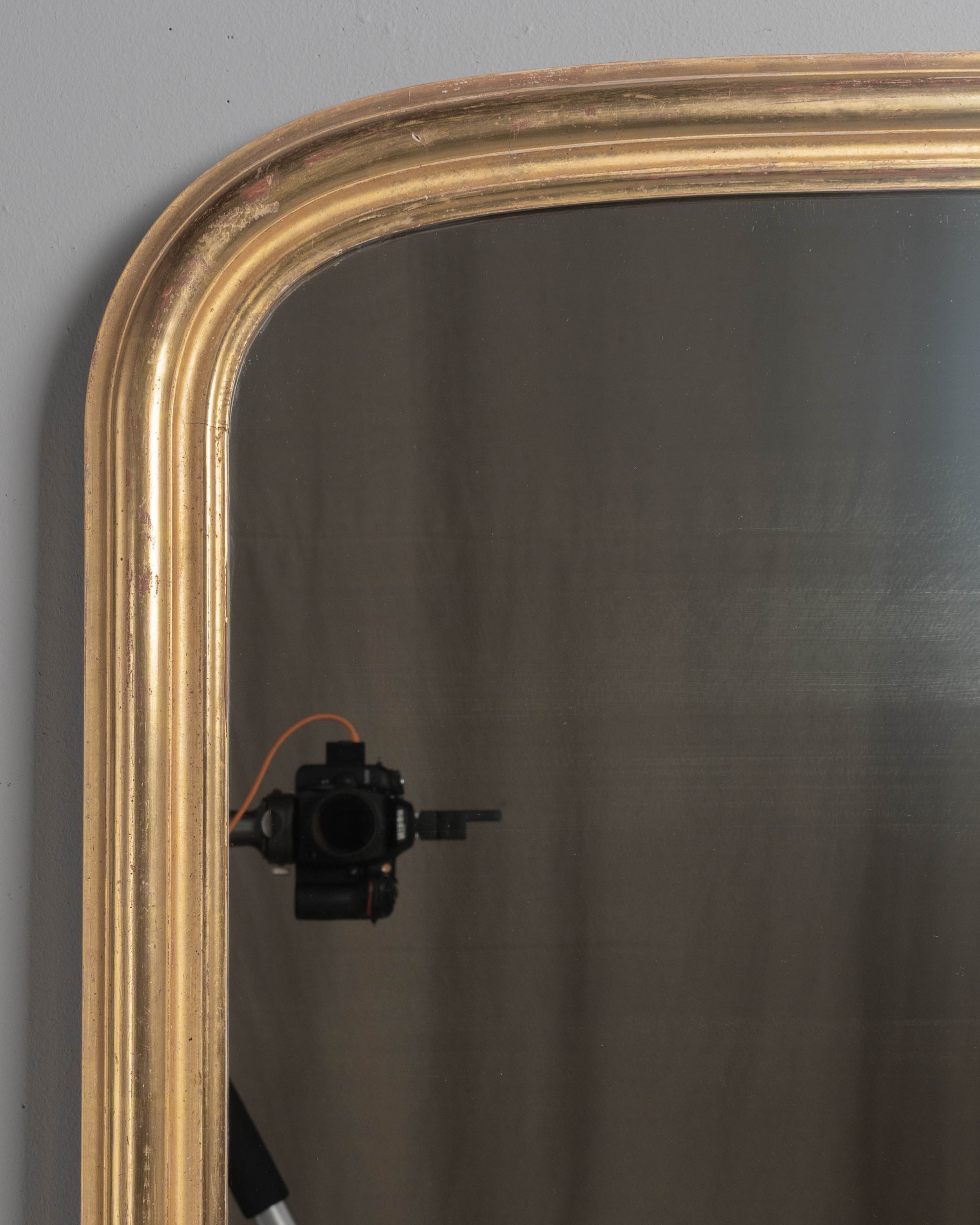 French Louis Philippe Style Gilded Mirror