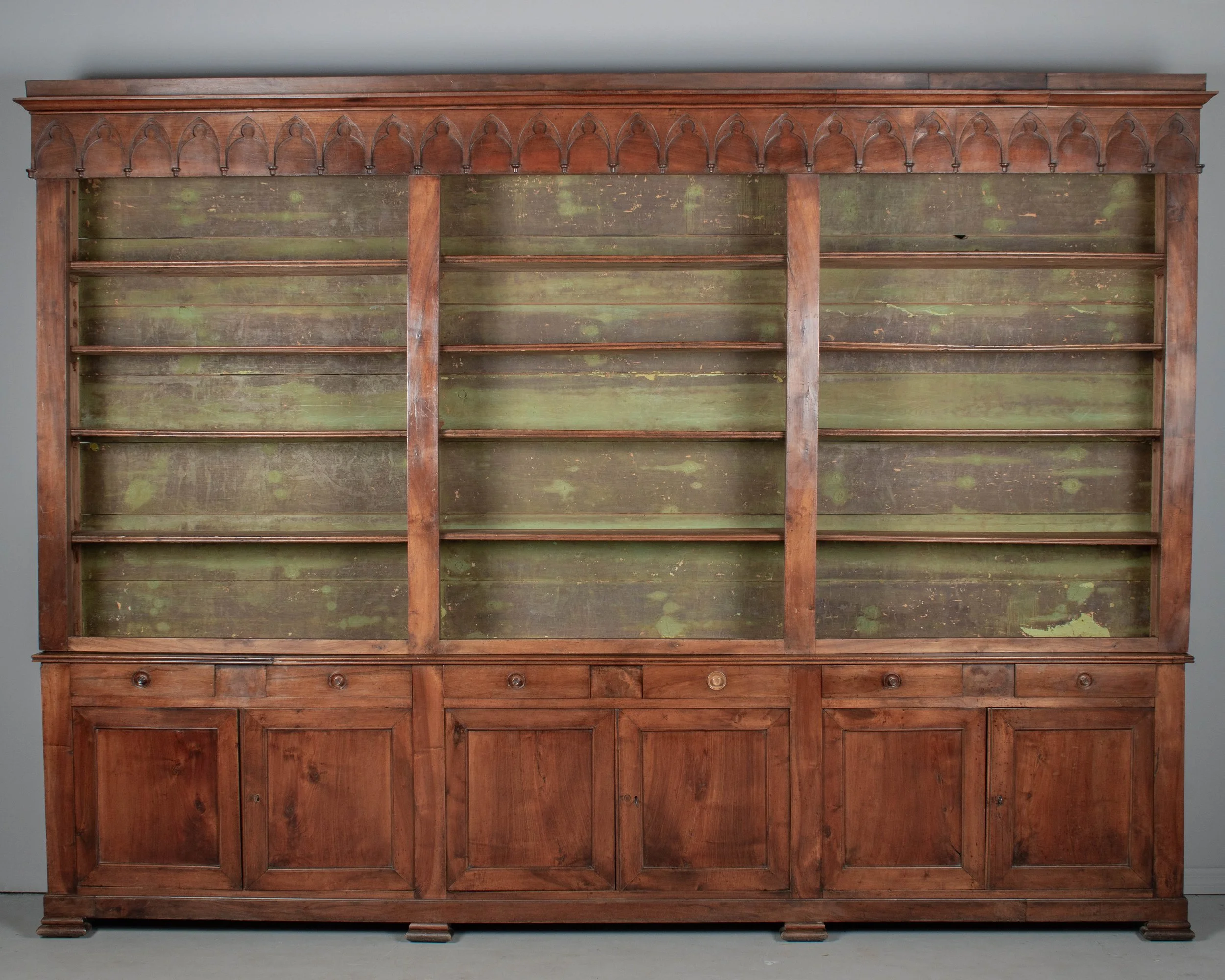 19th Century Louis Philippe Display Cabinet or Bibliotheque