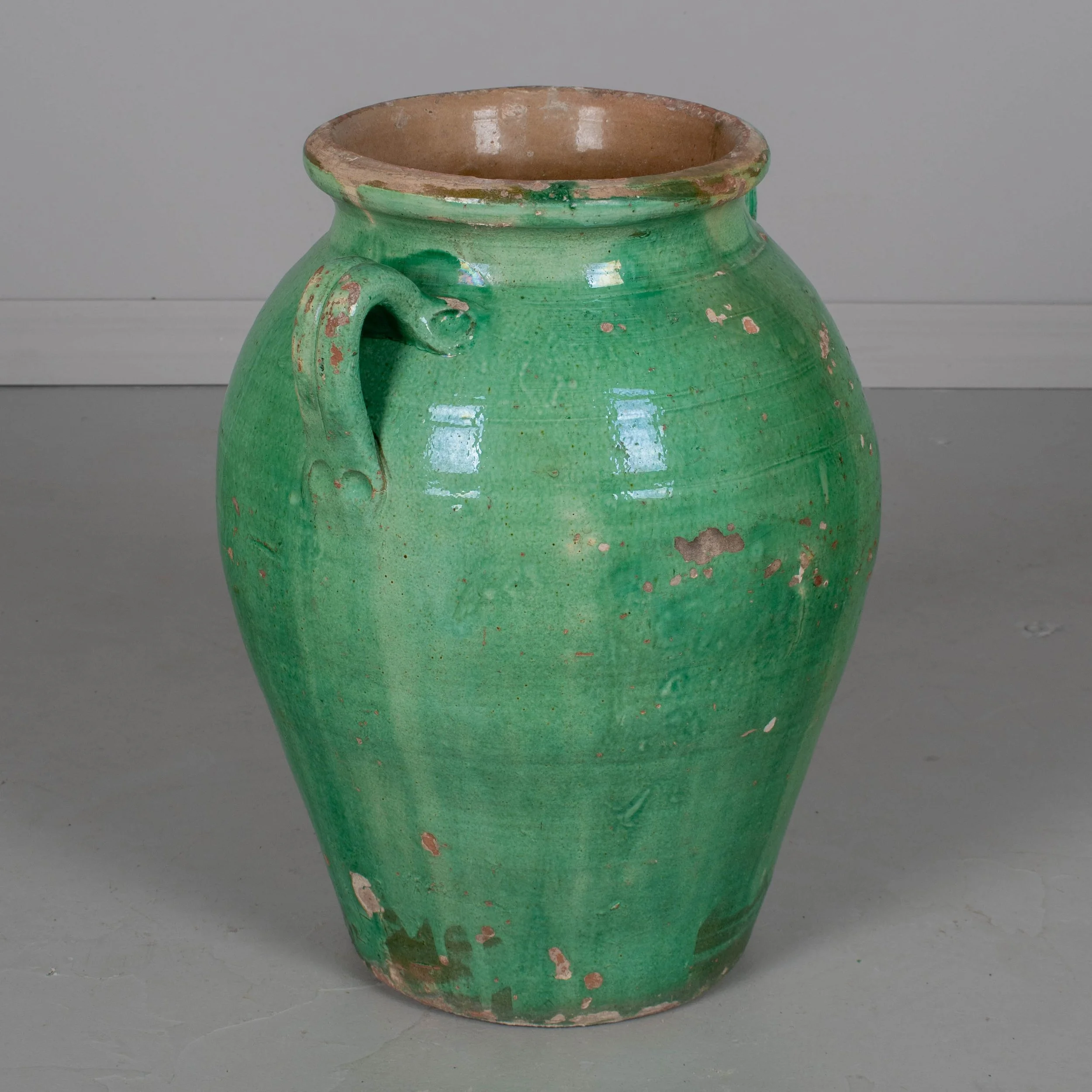 Large 19th Century French Pottery Jar or Planter