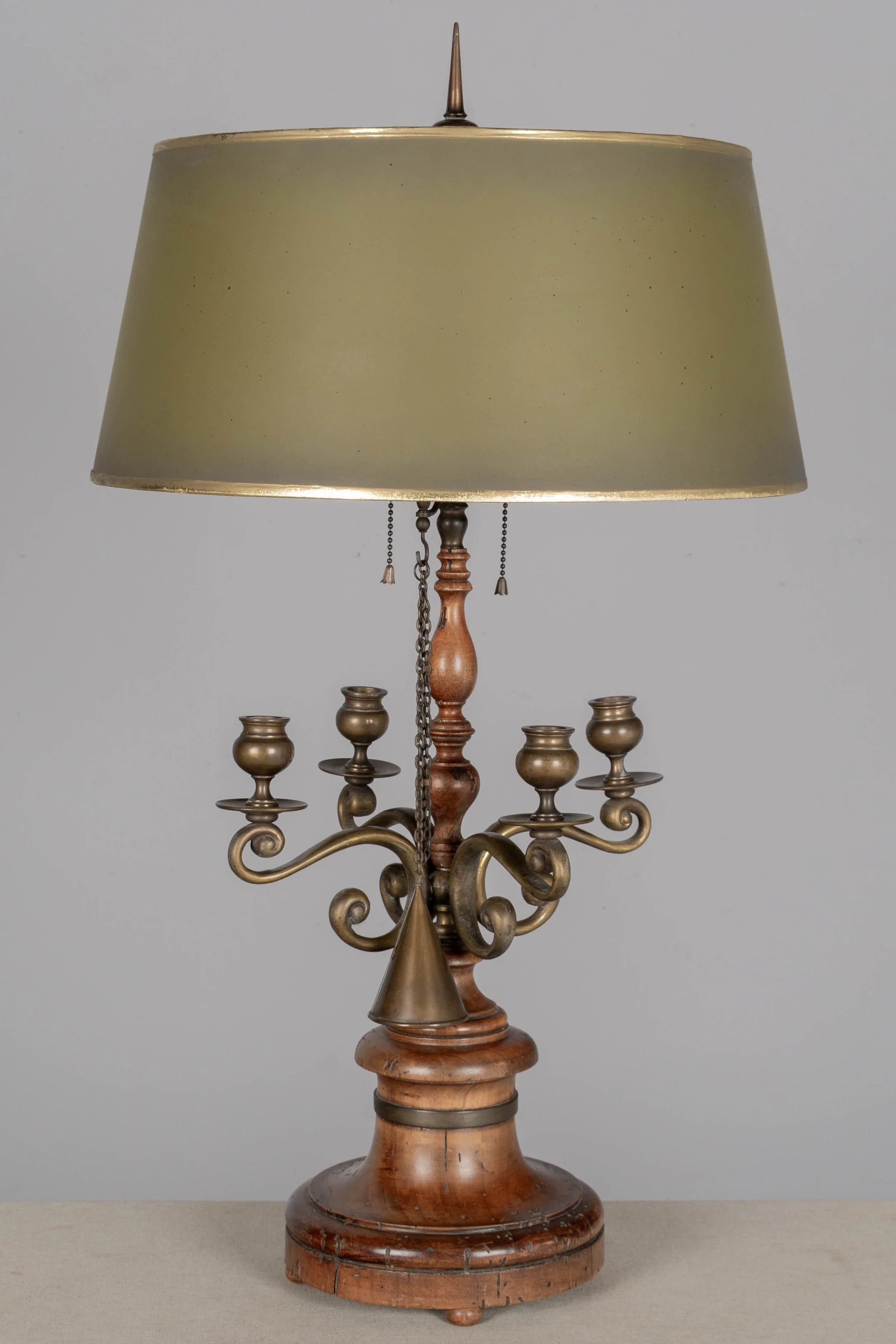 Vintage Italian Bouillotte Lamp by Chapman