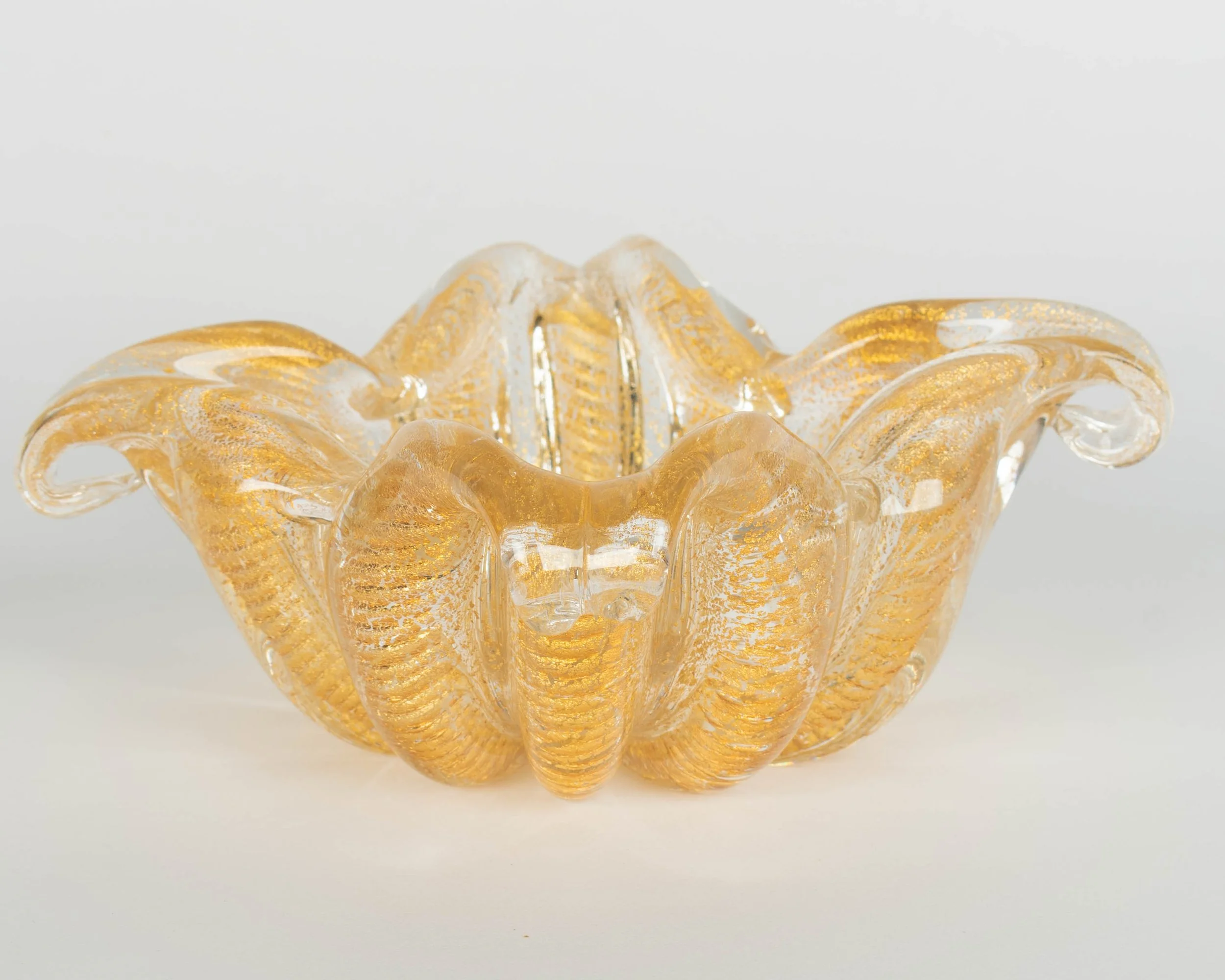 Murano Glass Bowl by Barovier & Toso