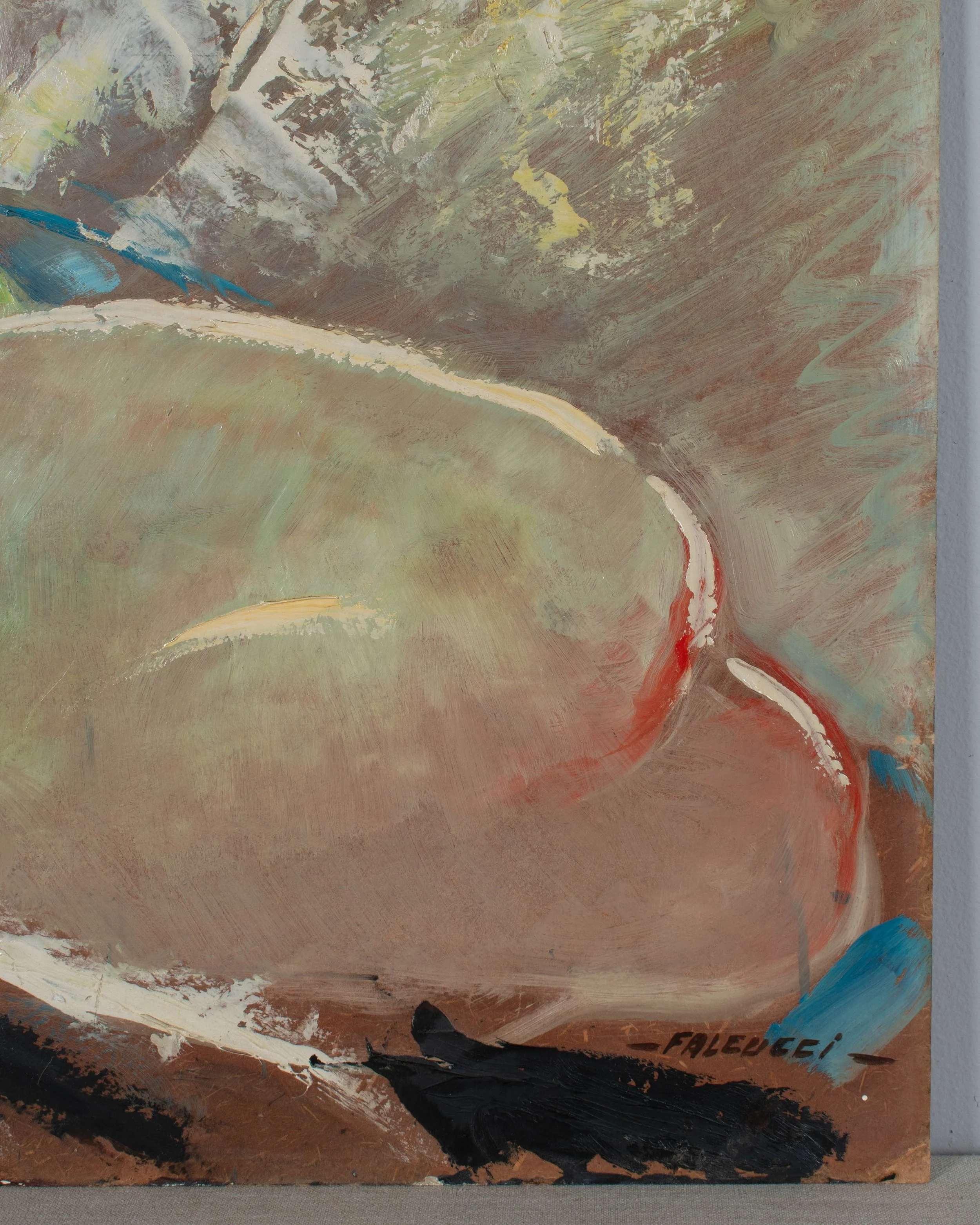 Robert Falcucci Female Nude Oil Painting
