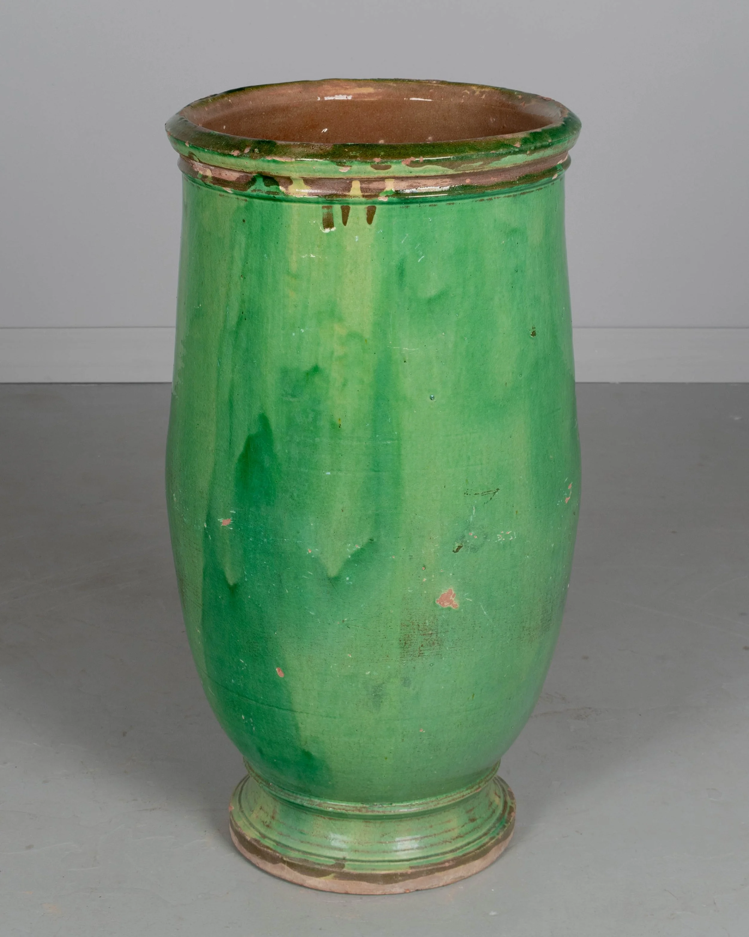 Large 19th Century French Pottery Jar or Planter