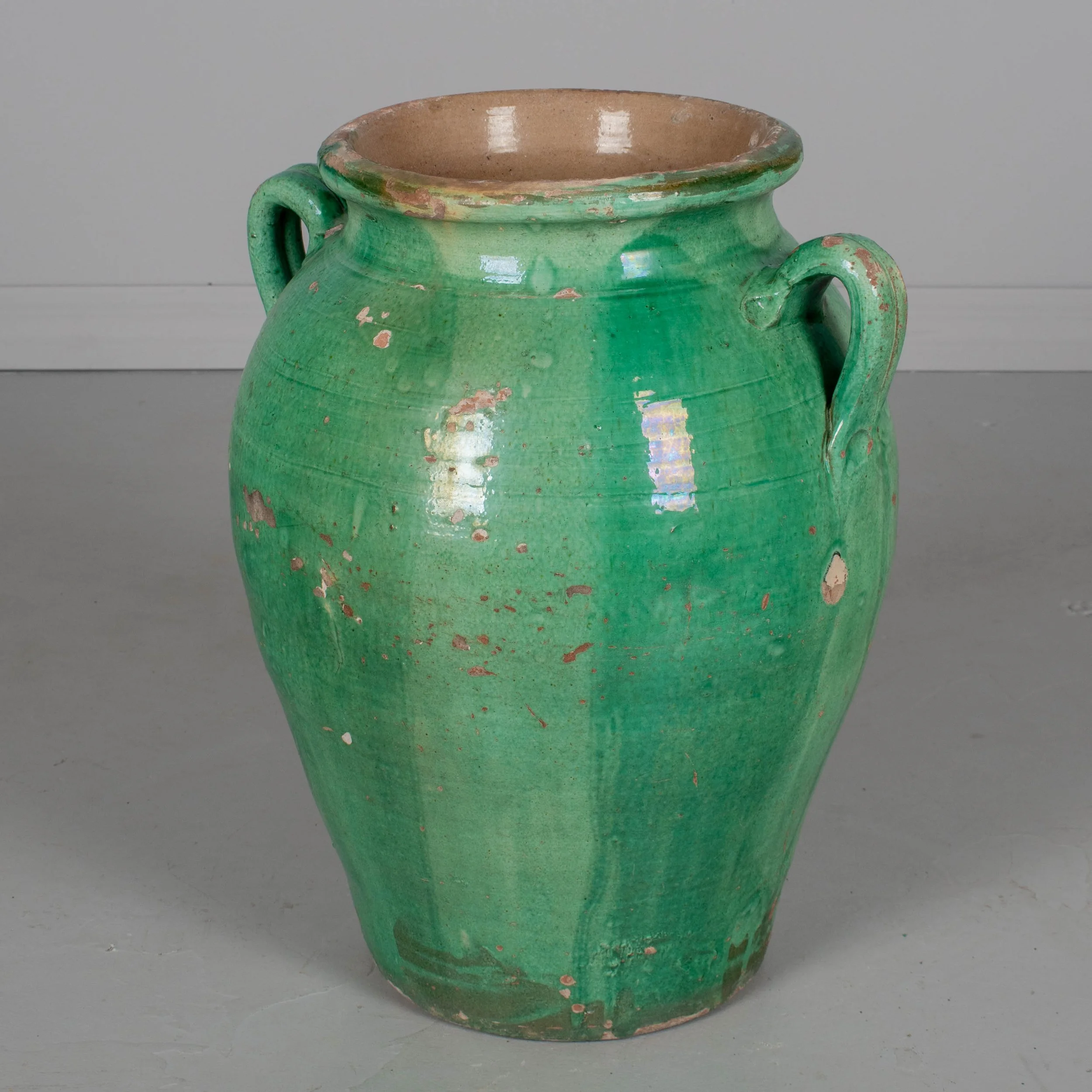 Large 19th Century French Pottery Jar or Planter