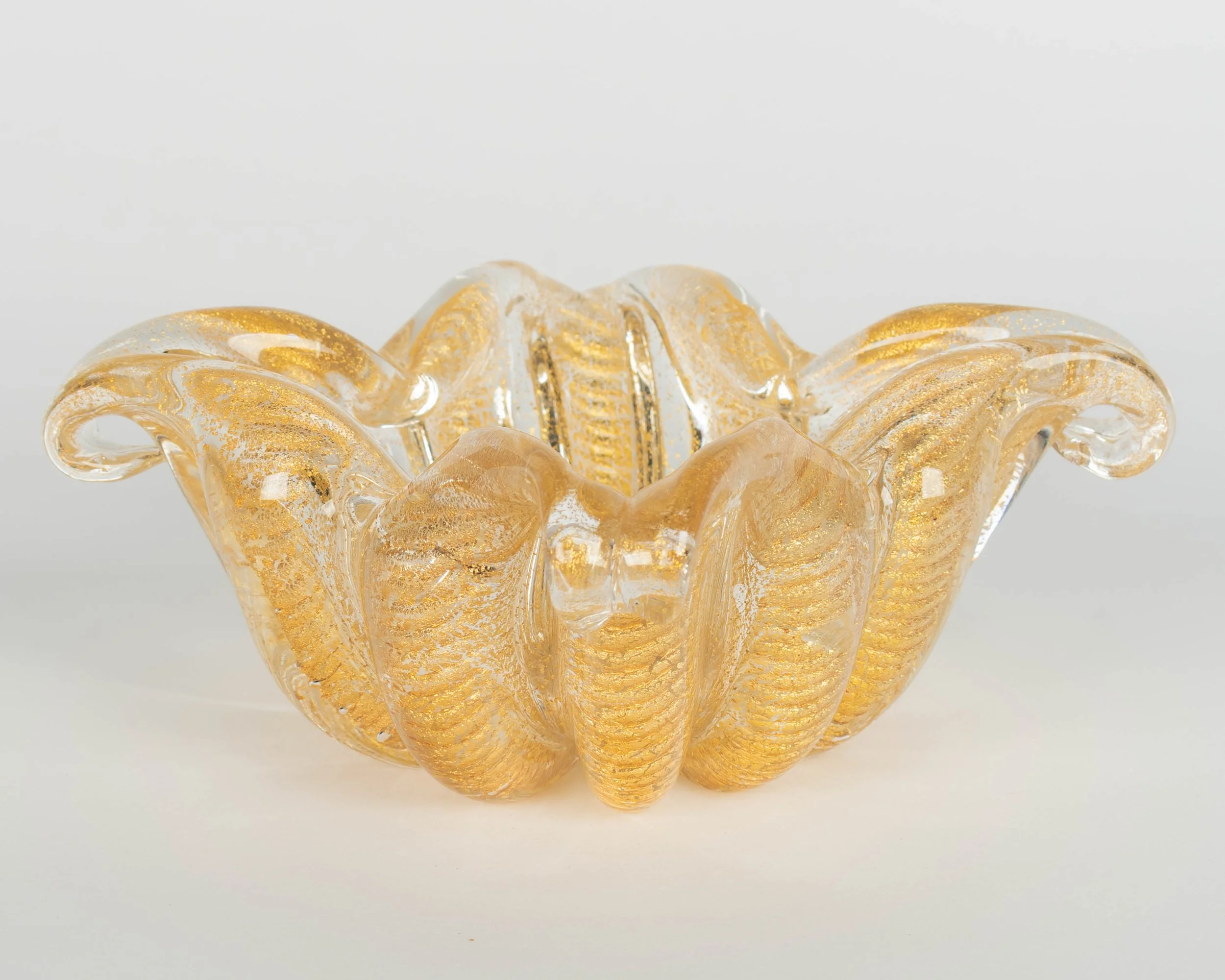 Murano Glass Bowl by Barovier & Toso