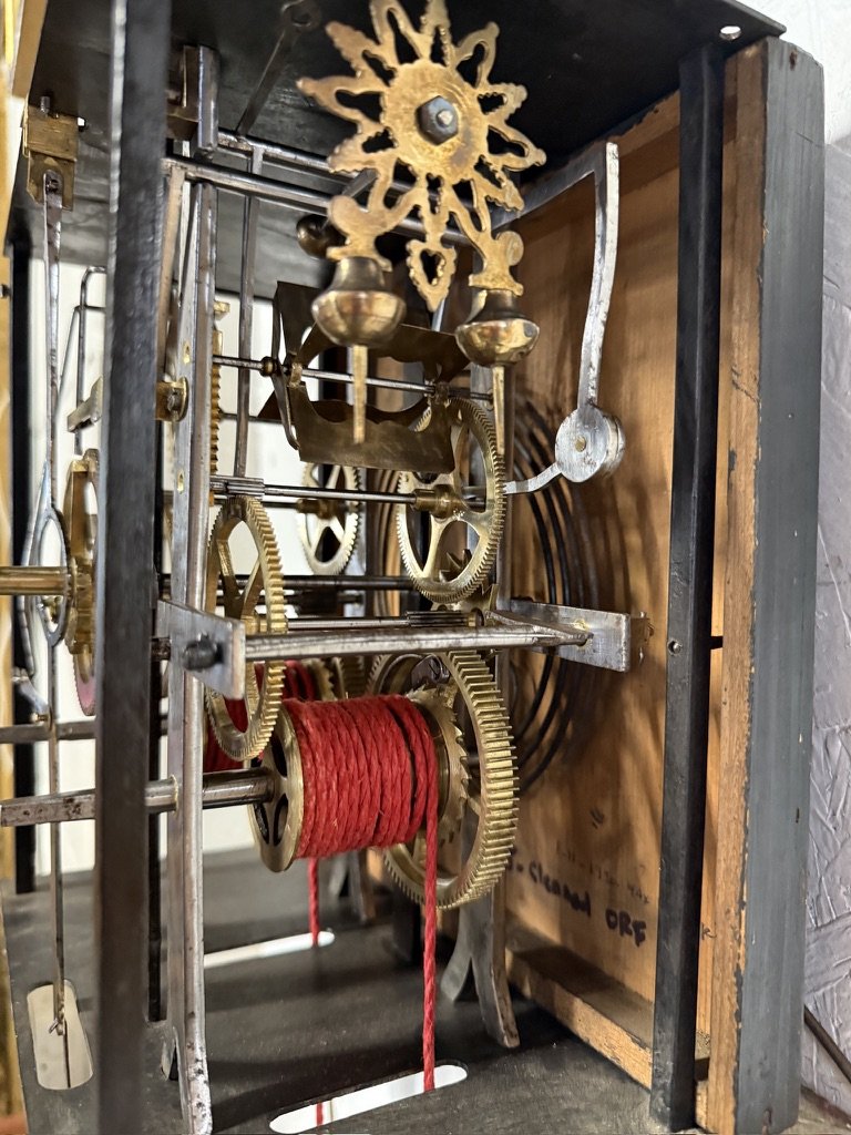 19th Century French Comtoise or Morbier Grandfather Clock