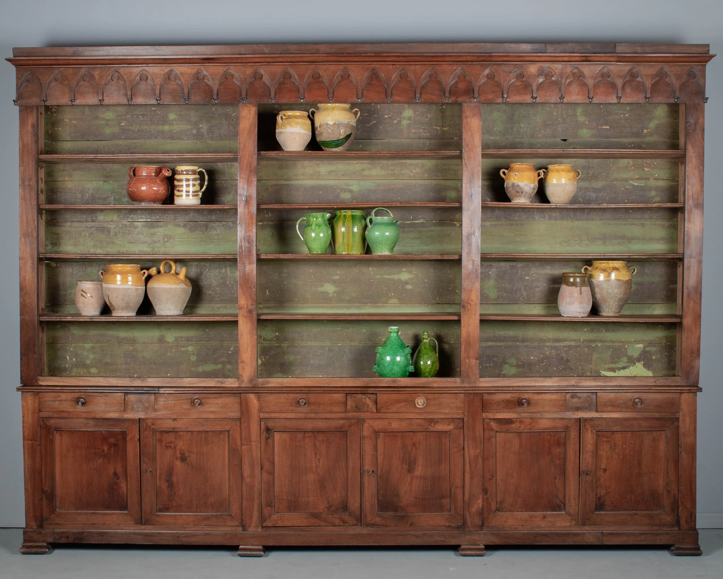 19th Century Louis Philippe Display Cabinet or Bibliotheque