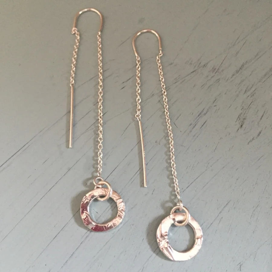 Beach Threader Earrings - Amling Designs Jewelry