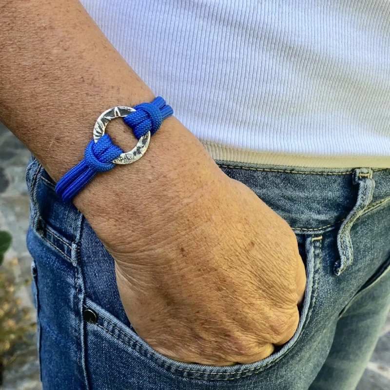 Good Vibes Beach Bracelet blue - Amling Designs