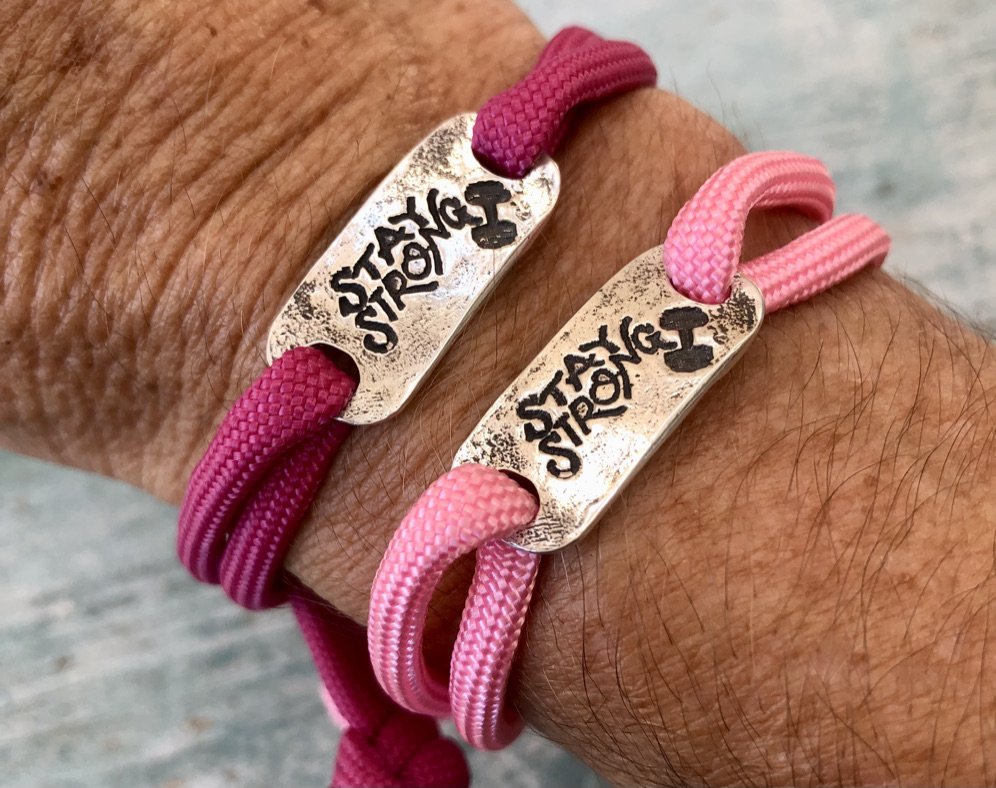Pink Stay Strong Bracelet - Valentine's Special