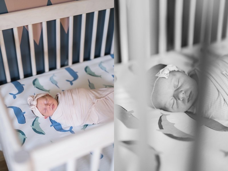 Andover, MA in home lifestyle newborn session