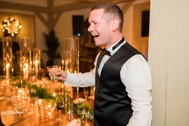 Reception dancing at Briar Barn Inn in Rowley MA