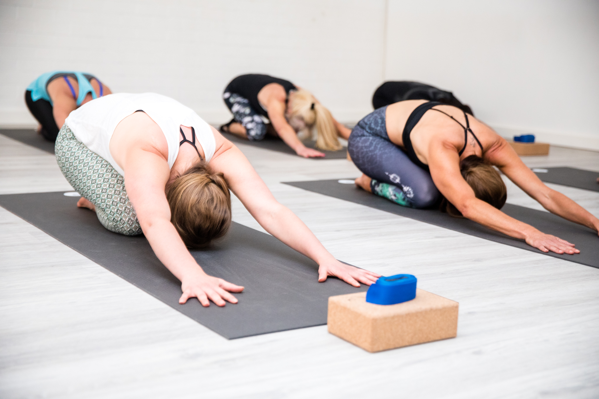Yin Yoga (sometimes heated)