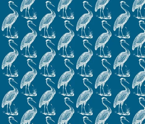Blue Heron, Summer Blue
