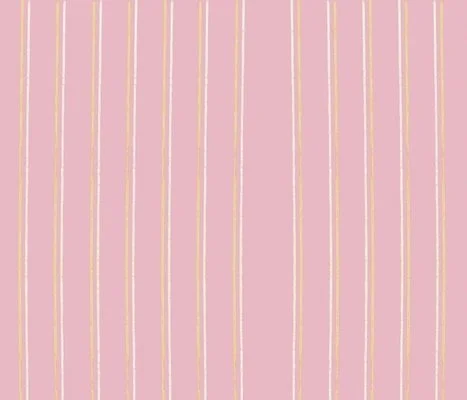 Cabana Stripe, Pink Saffron