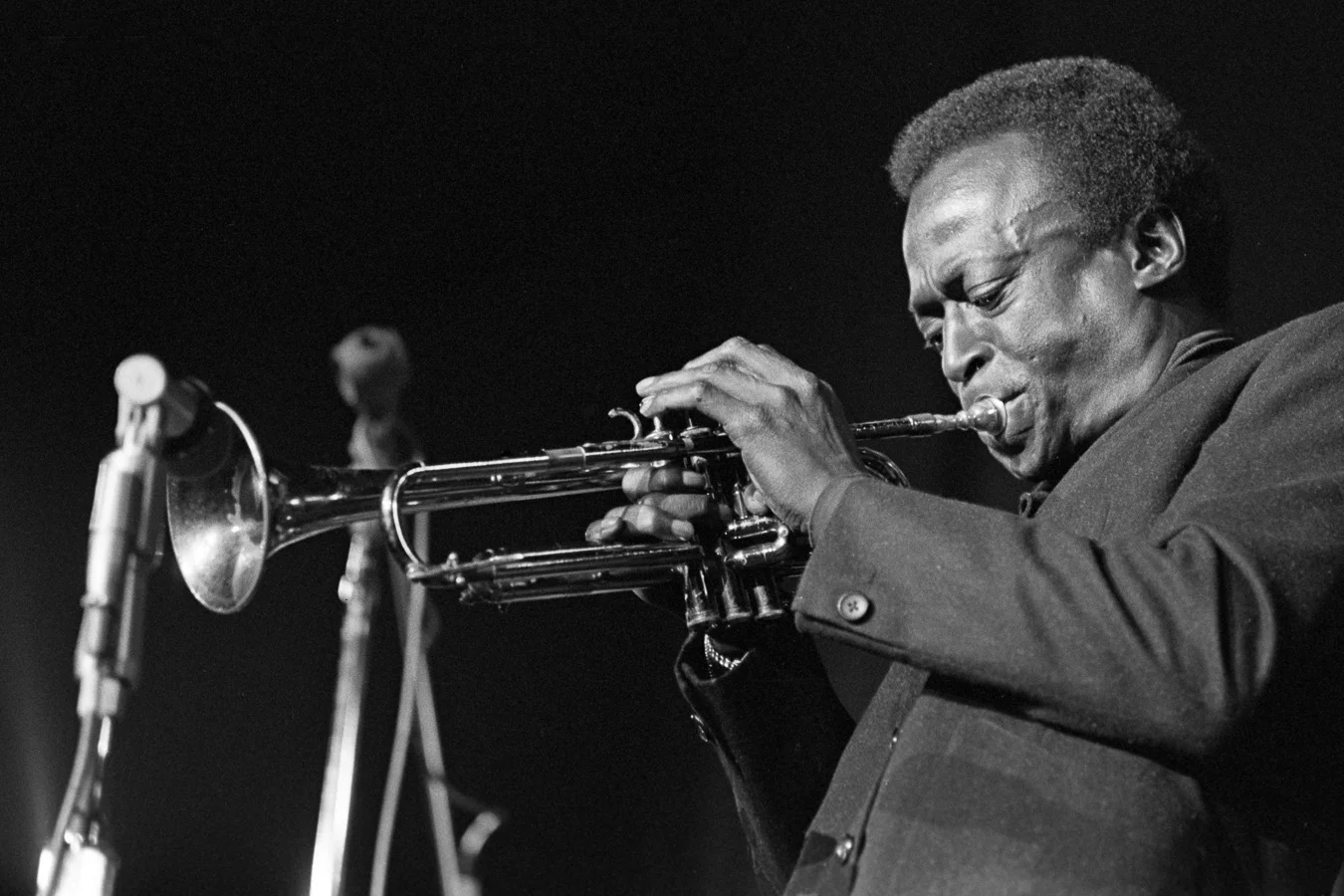   Miles Davis  had just released “Nefertiti” and was at the start of a turn toward electronic music when he appeared at the UC Berkeley Jazz Festival in the Greek Theater. 