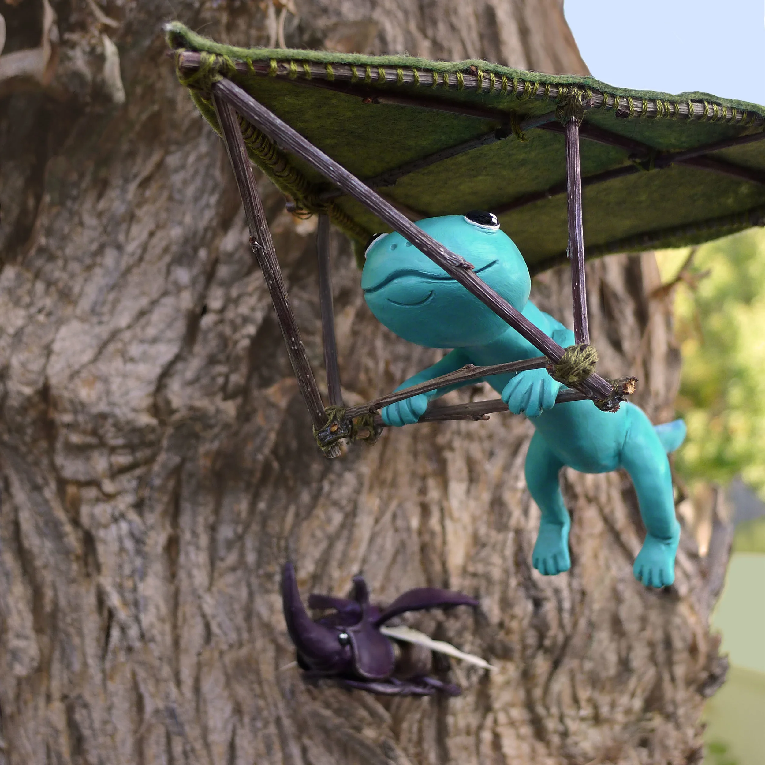 Salamanders can Fly too., mixed mediajpg.jpg