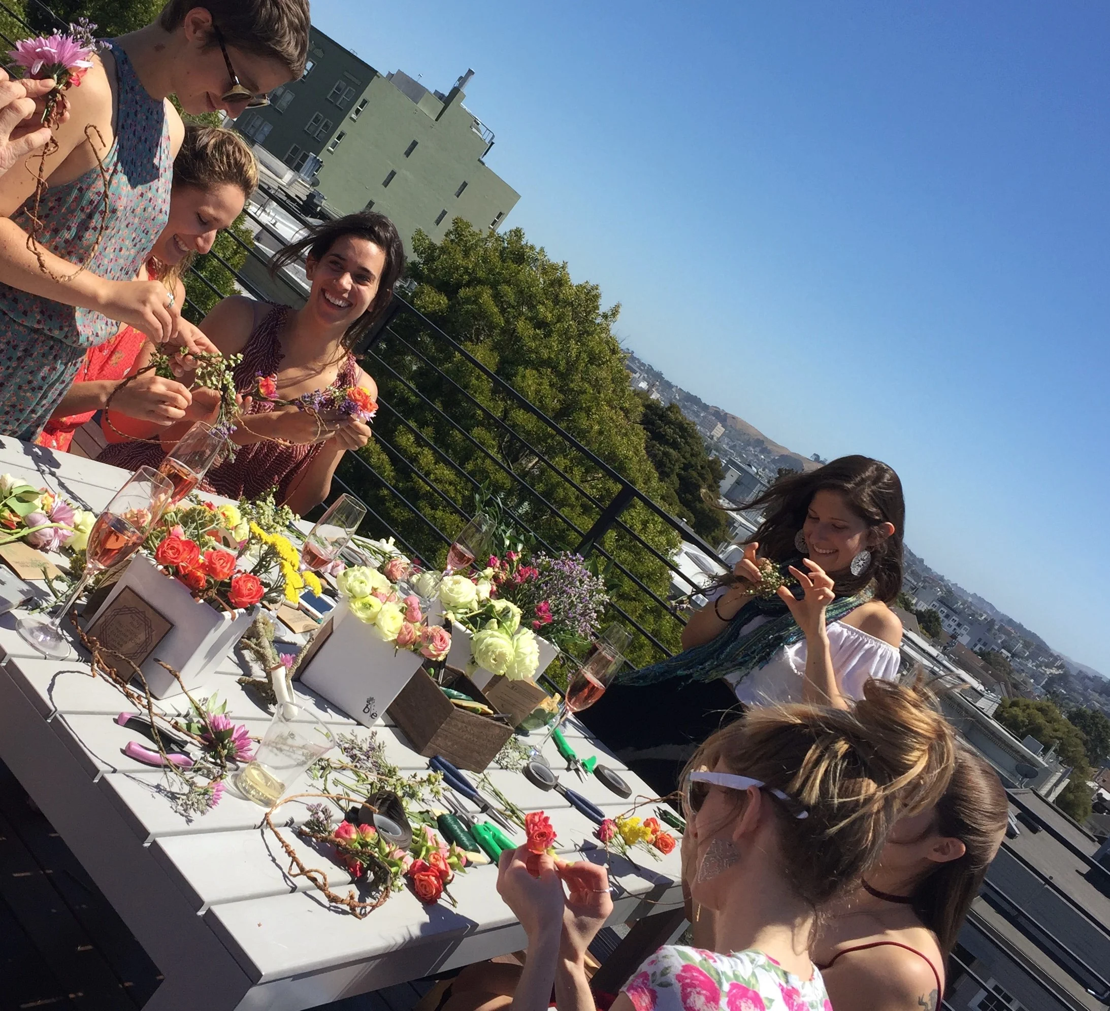 Host Your Own Workshop You tell us where, and we'll be there! Let us bring the party to you. Need help finding a venue in San Francisco? We can help you with that, too. Email us at hi@bloomequation.com to reserve a date. 