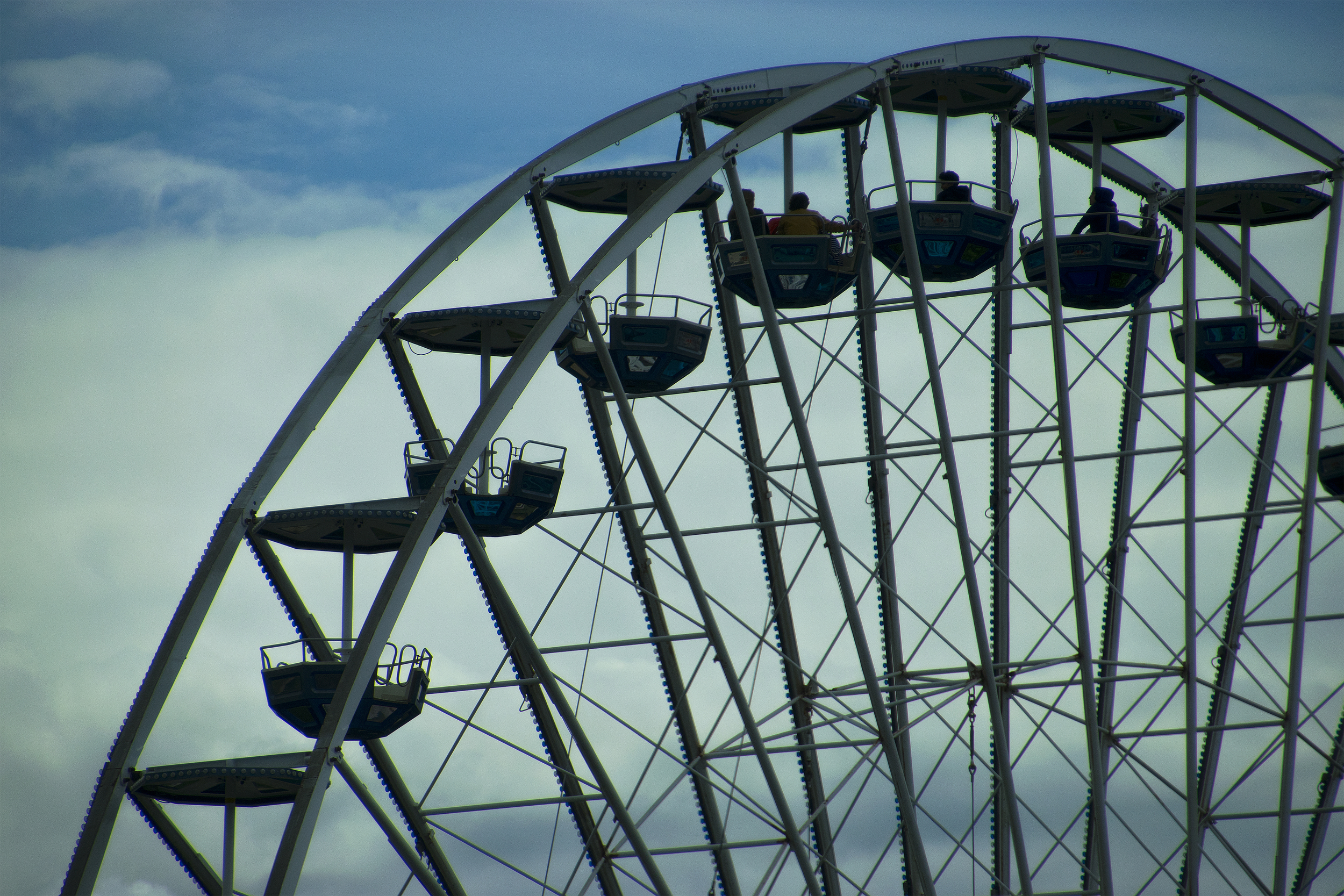 Ferris wheel at the Tuillieries Gardens