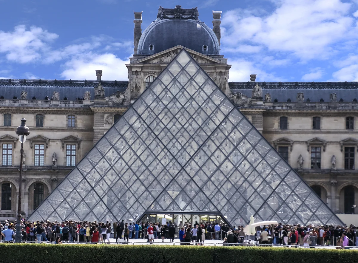 I.M. Pei's Louvre Pyramid