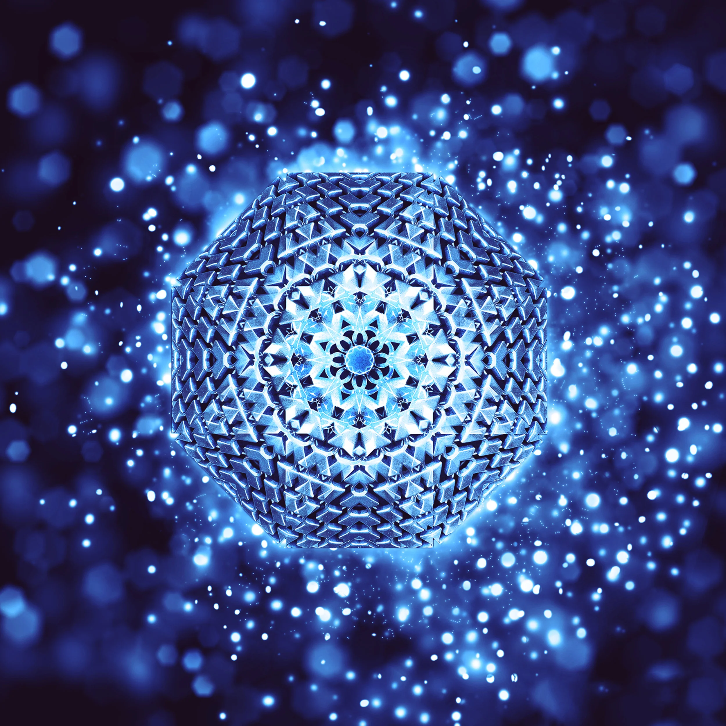 Metal Grill and snow effect