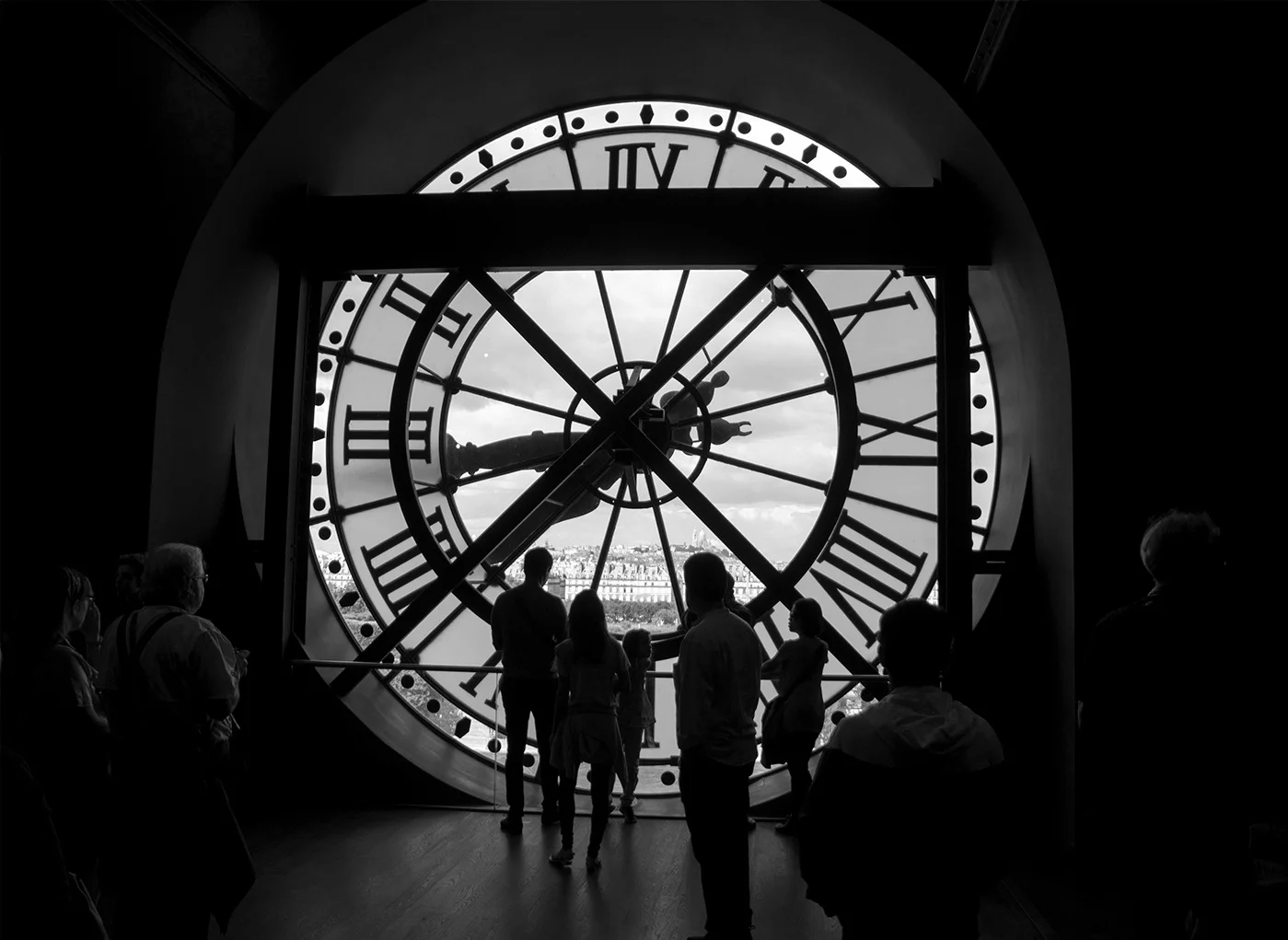 Clock at the Orsay Museum