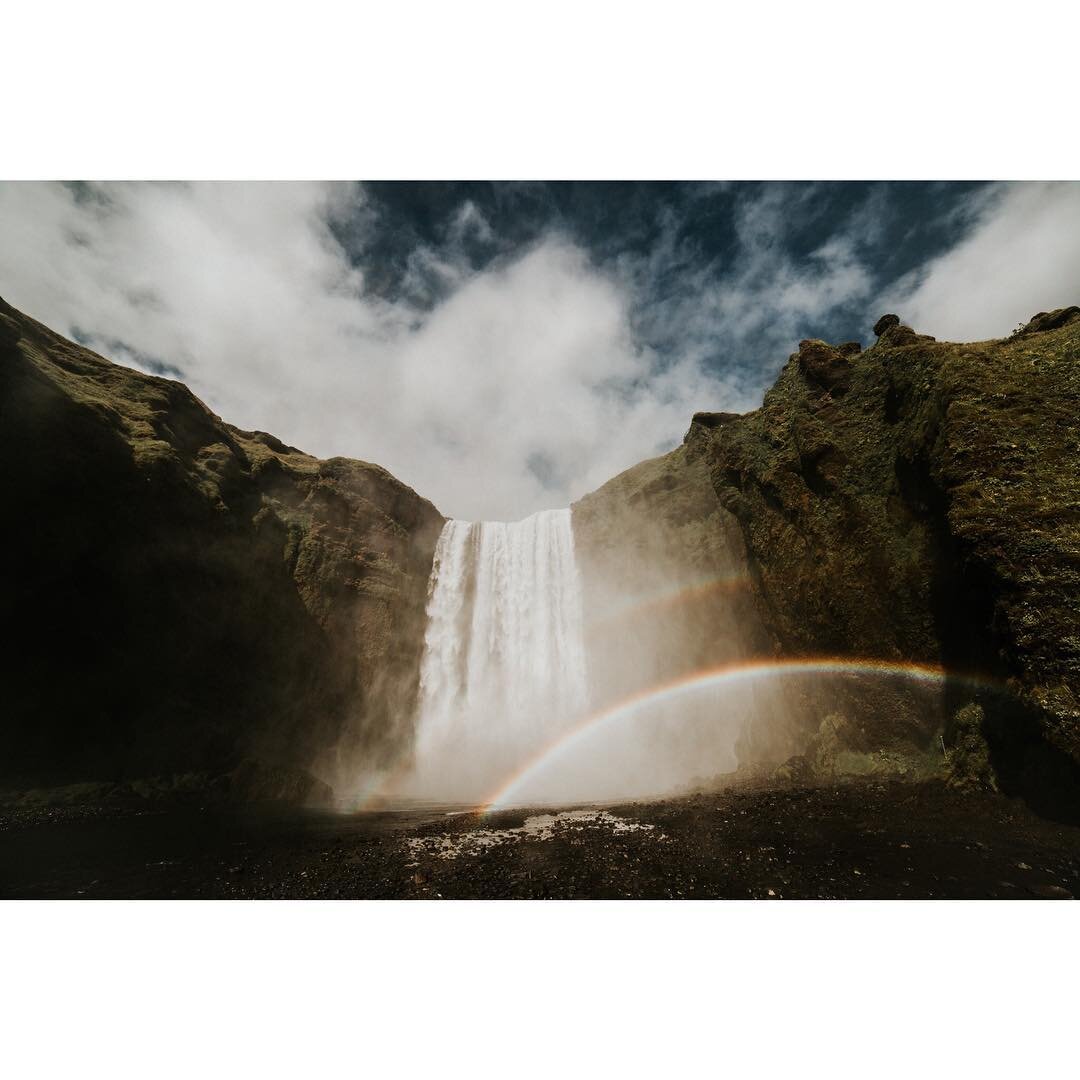 big ole waterfall