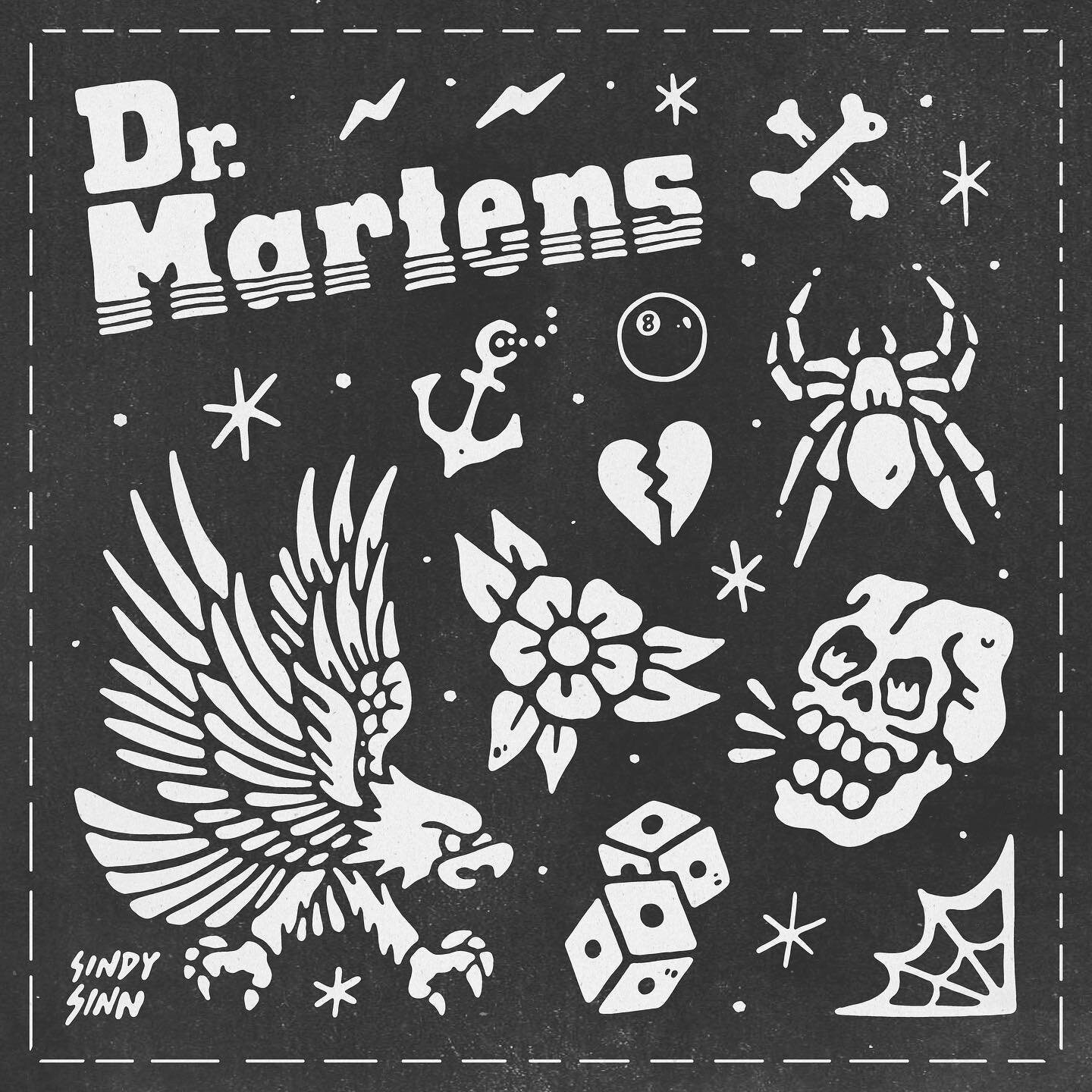 Today I&rsquo;ll be down in World Square hand-painting and customising @drmartensausnz shoes for the opening of their new store. Flash sheet of designs to choose from.
12 til 3pm today and 3 til 6pm tomorrow.
Come down for boots, banter and a billion