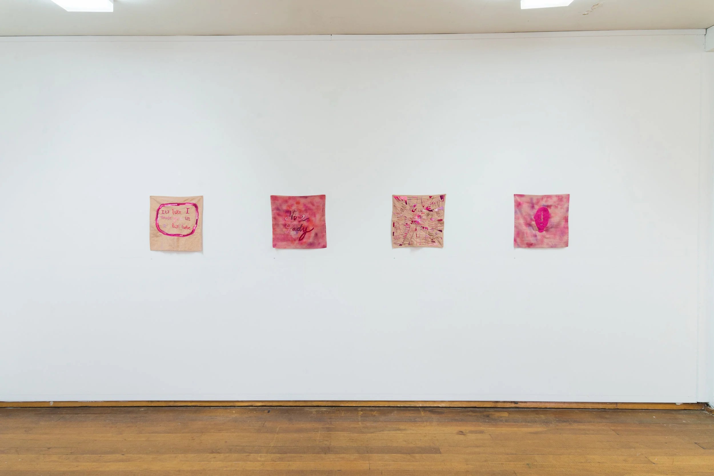 Last Words Install shot May 2019, Nyisztor Gallery