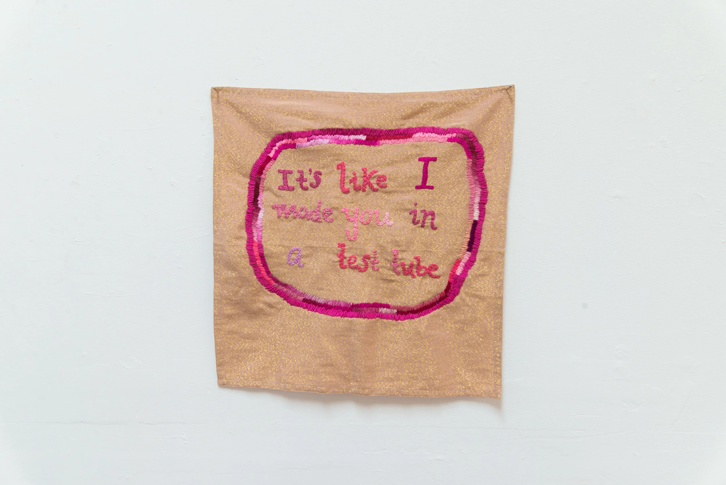 It’s like I made you in a test tube , 2019 Cotton