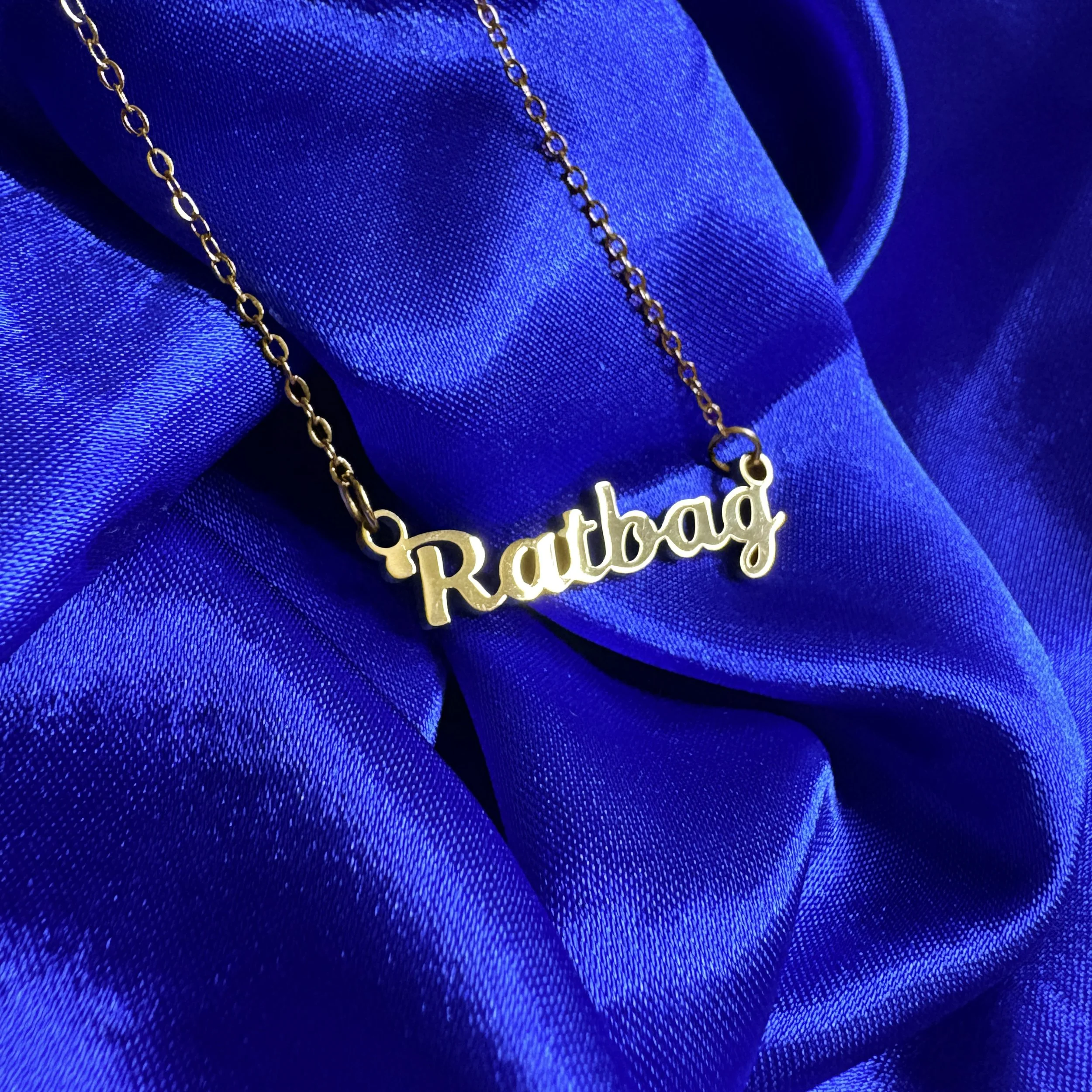 Gold Ratbag Necklace