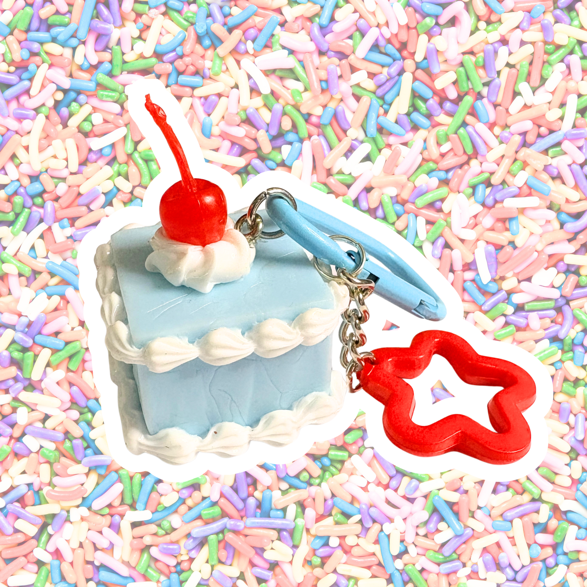 Posh Cake Bag Charm