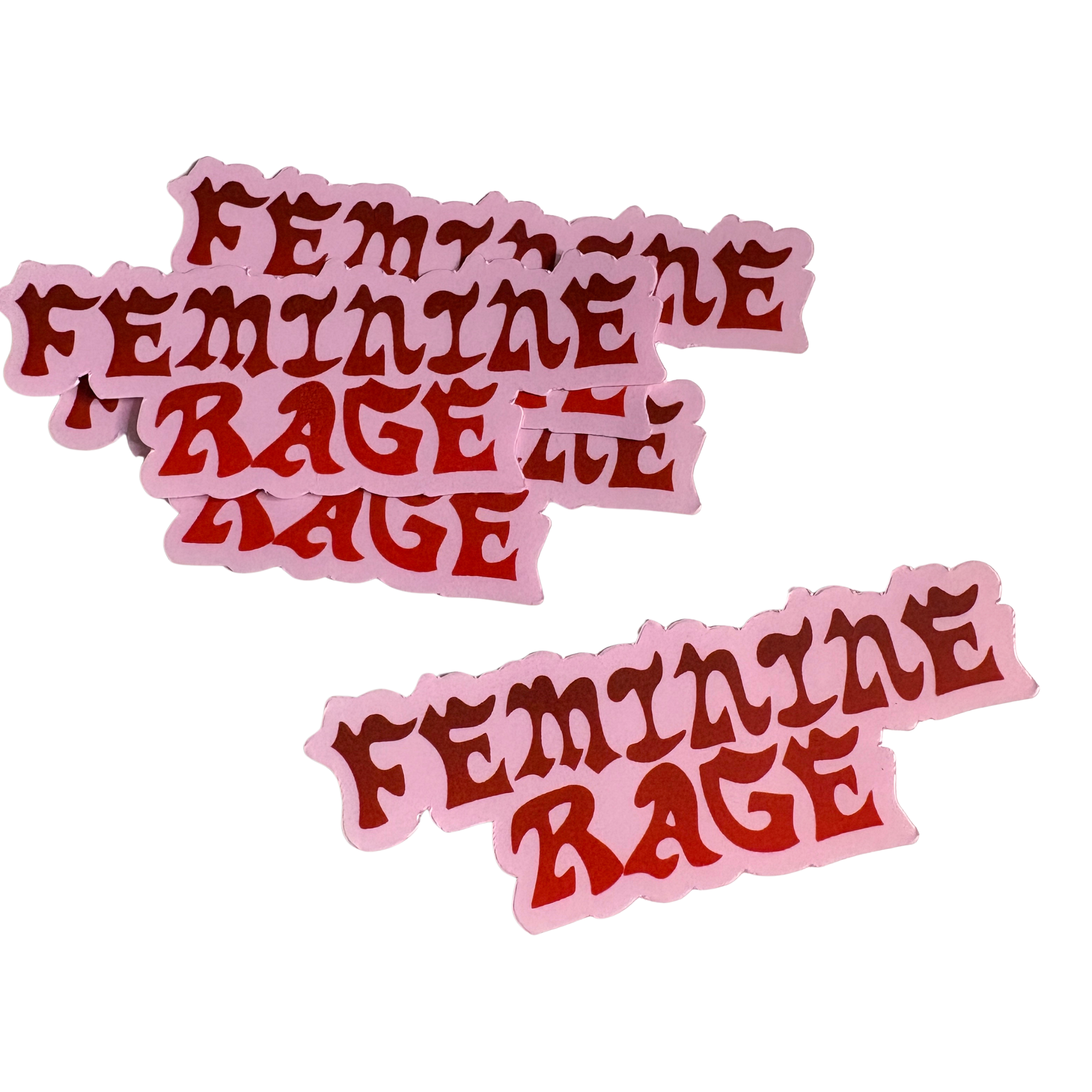 Feminine Rage  Vinyl sticker