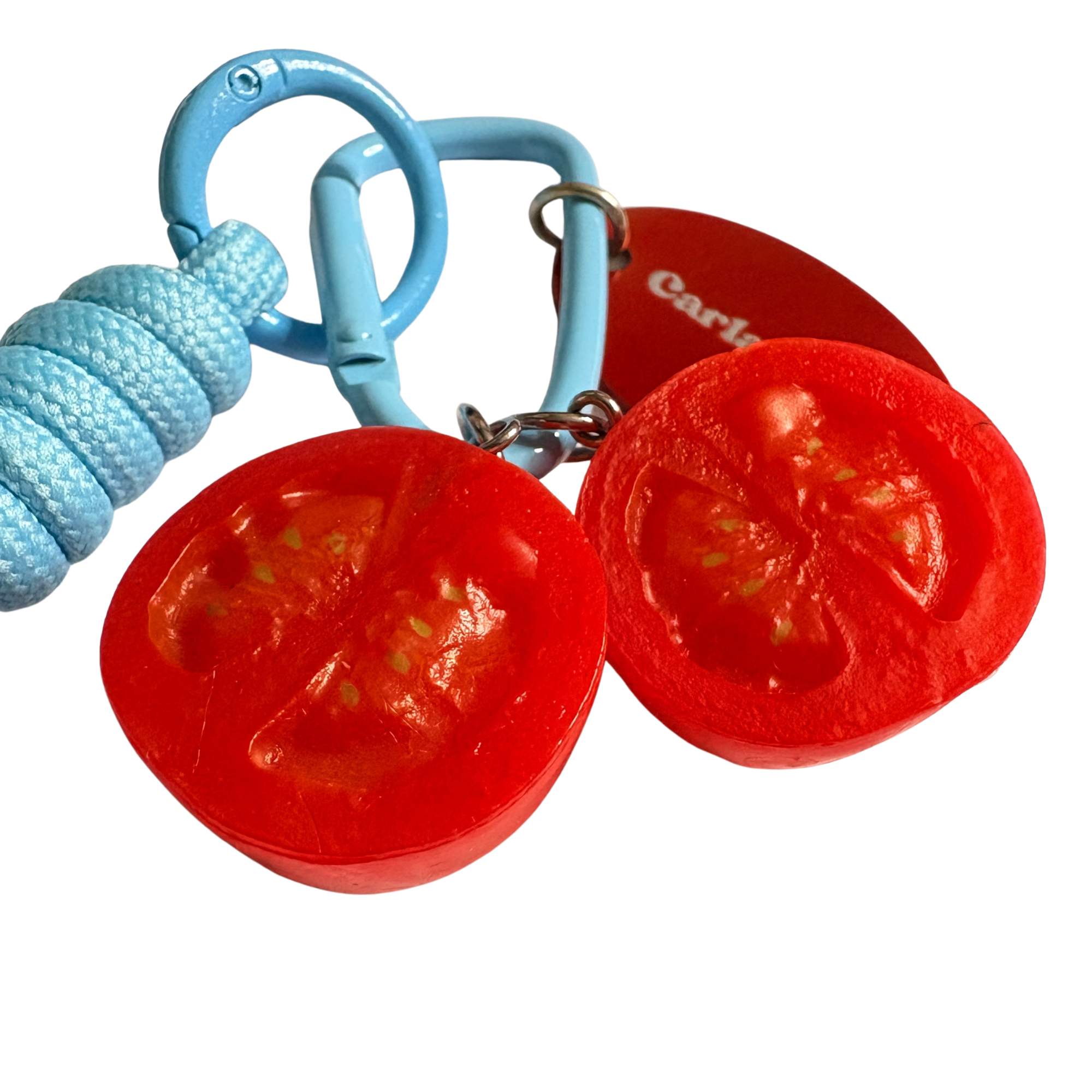 Cherry Tomato Bag Charm