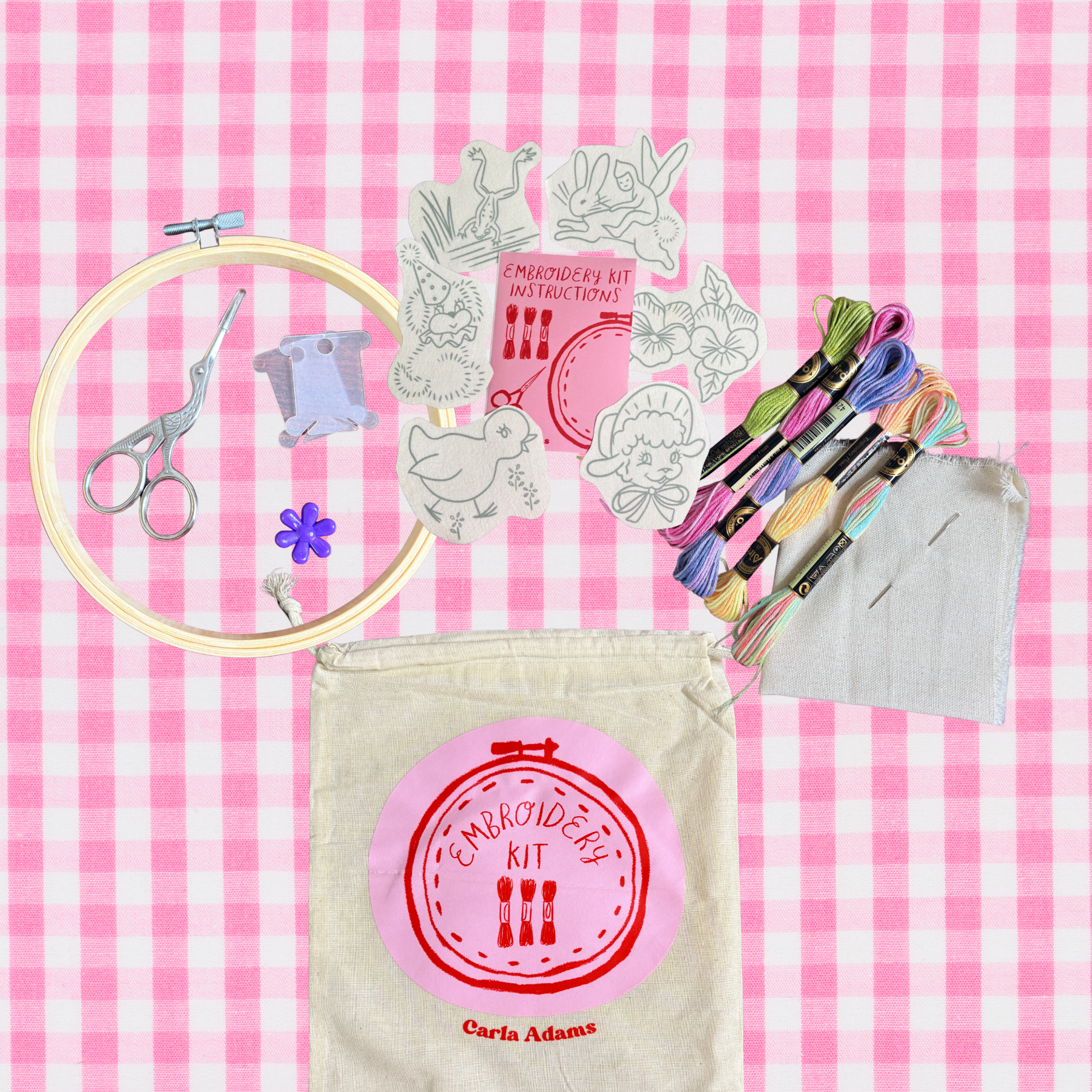 DIY Embroidery Kit