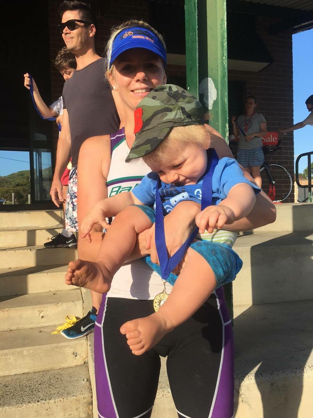 Dani and Baby Ethan