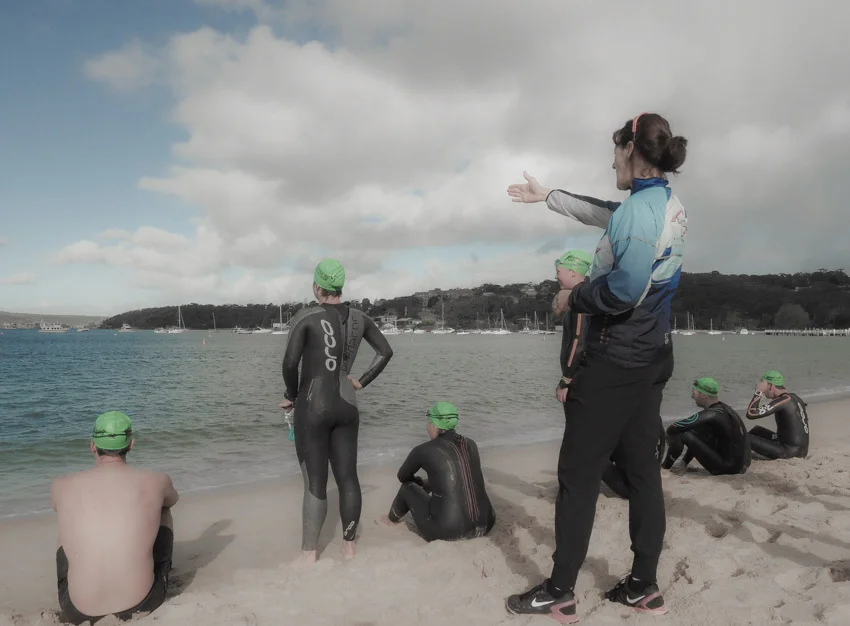 Chris coaching at our Beginners Swim Session at the start of the 2015/2016 Season