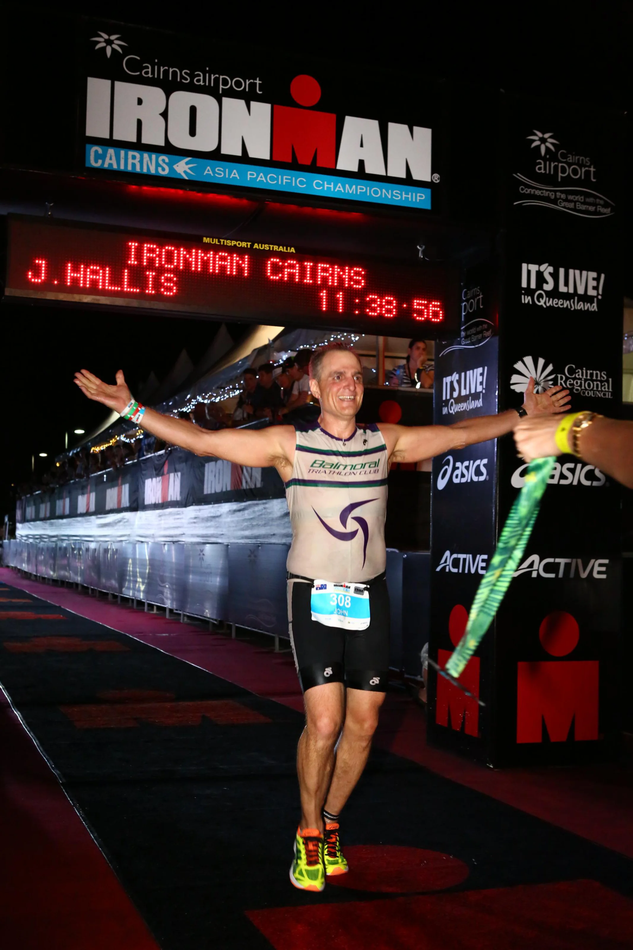 john hallis Name: John Hallis Age group: 50-54 Race or program you qualified through: I qualified through the top 75 AG in Australia Have you been to any triathlon world champs before (any distance)? If so, which ones/years? First World Champs for me! What are you most looking forwards to about the race and over course of the weekend? I am looking forward to the whole experience of the WC experience. What has been your strategy to survive training through Australian winter? After my poor result in Geelong I hired a coach as I was doing Busso 70.3 in May where I knocked an hour off last years time, and then Cairns Ironman, my first, in June when I did an 11:38 What have been the key focus points in your training and preparation for the world champs? Key Focus points are to build on Cairns fitness and improve speed for the IM 70.3 WC. Have you heard about the infamous hill on the bike course with rumours of up to a 30% gradient? What is your strategy to make it up in one piece? I have been doing a lot of cycling out at Akuna Bay, West Head and hills around the lower North Shore and I am feeling stronger on the hills and will focus on being consistent for the other 99% of the ride and attack the hill knowing it’s only 400m. Do you have any goals for the race? My goals for the race is to enjoy it and do a PB run and under 5 hours overall. Sunny Coast marks the start of the Australian triathlon season; what are your plans for the rest of the season? My plans have change for the year as I was not expecting to go to the IM 70.3 WC so I will have to re-assess these. What kit will your be wearing? I will be wearing the Green & Gold Australia kit What bike will you be riding? Specializes S-Works Shiv
