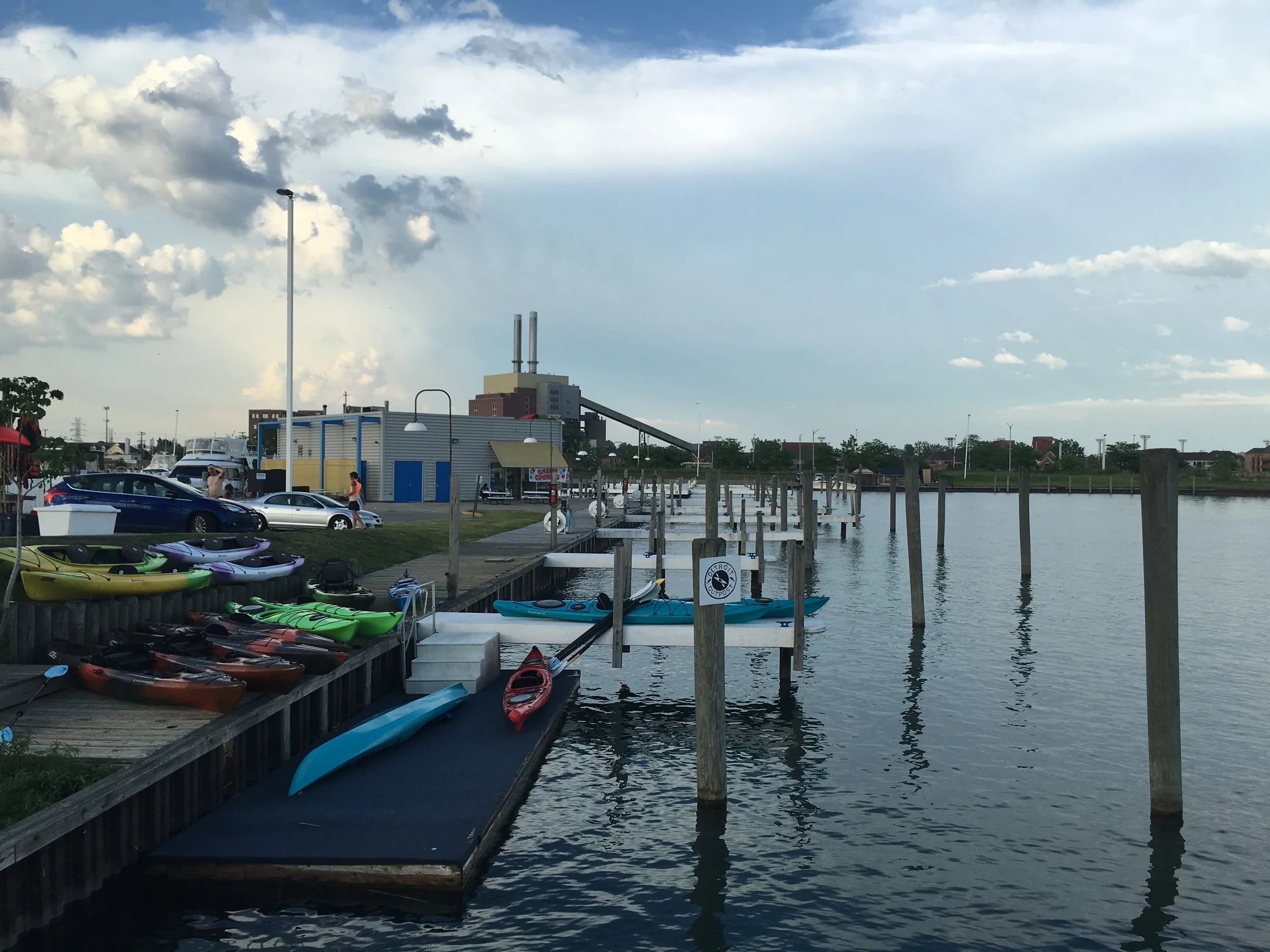 kayak launch and dock store
