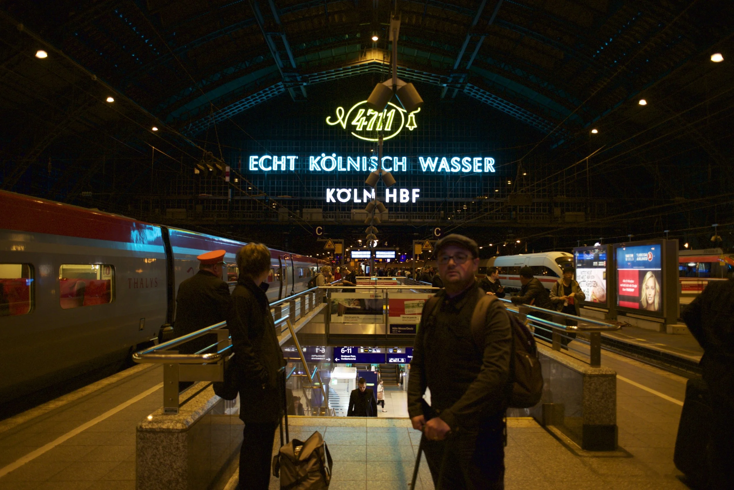 Love the grandeur of city train stations!