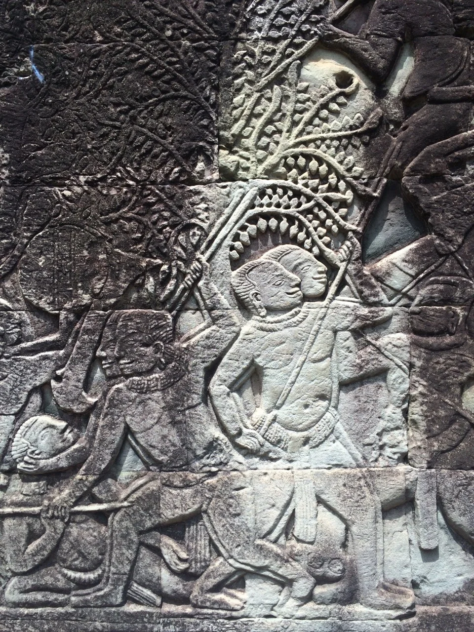 these are some of the carvings at the temple