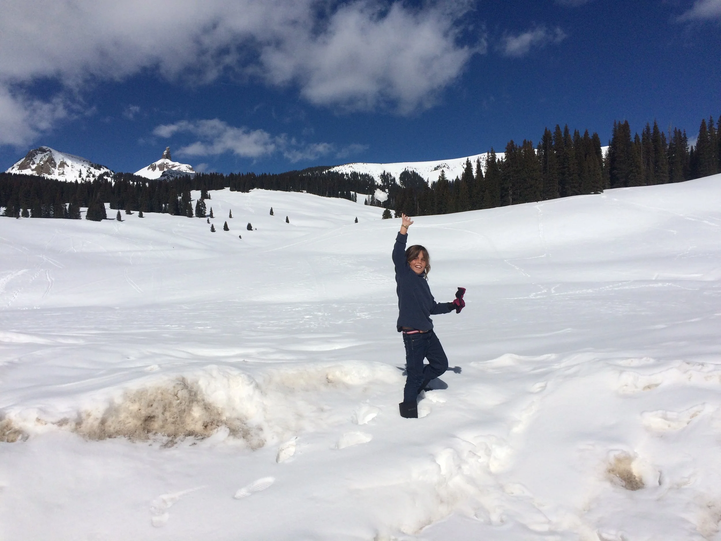 i loved playing in the snow but it was really hard. On Monday its going to snow, so I can eat snow flakes and make snow balls.