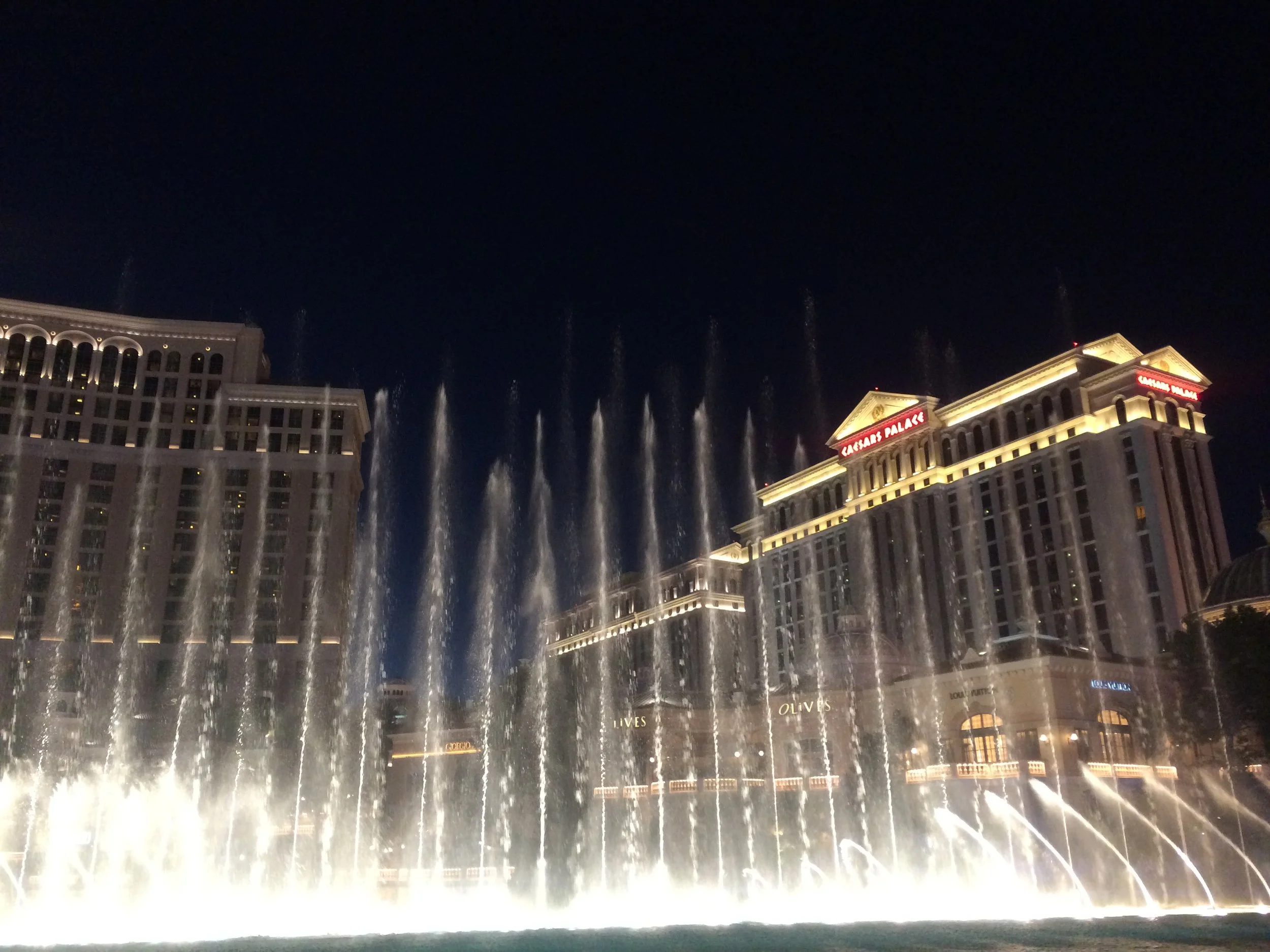 there's this expensive hotel with a water fountain and it went in a pattern with the song which was wicked because i have nether seen that be for and it is 500$.