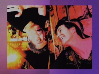 I used my ipad to make this creation. I made it flip upside down so hiroshi is upside down and my mum is the right side up. It turned out really cool. I used a bunch of apps to do it.