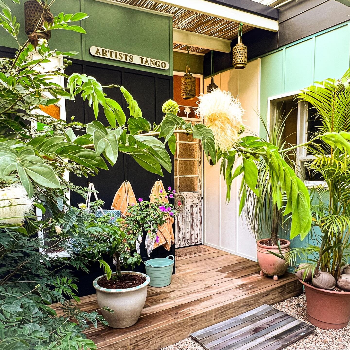 Check into the tropical life at Artists&rsquo; Houses #portdouglas #farnorthqueensland #easydays