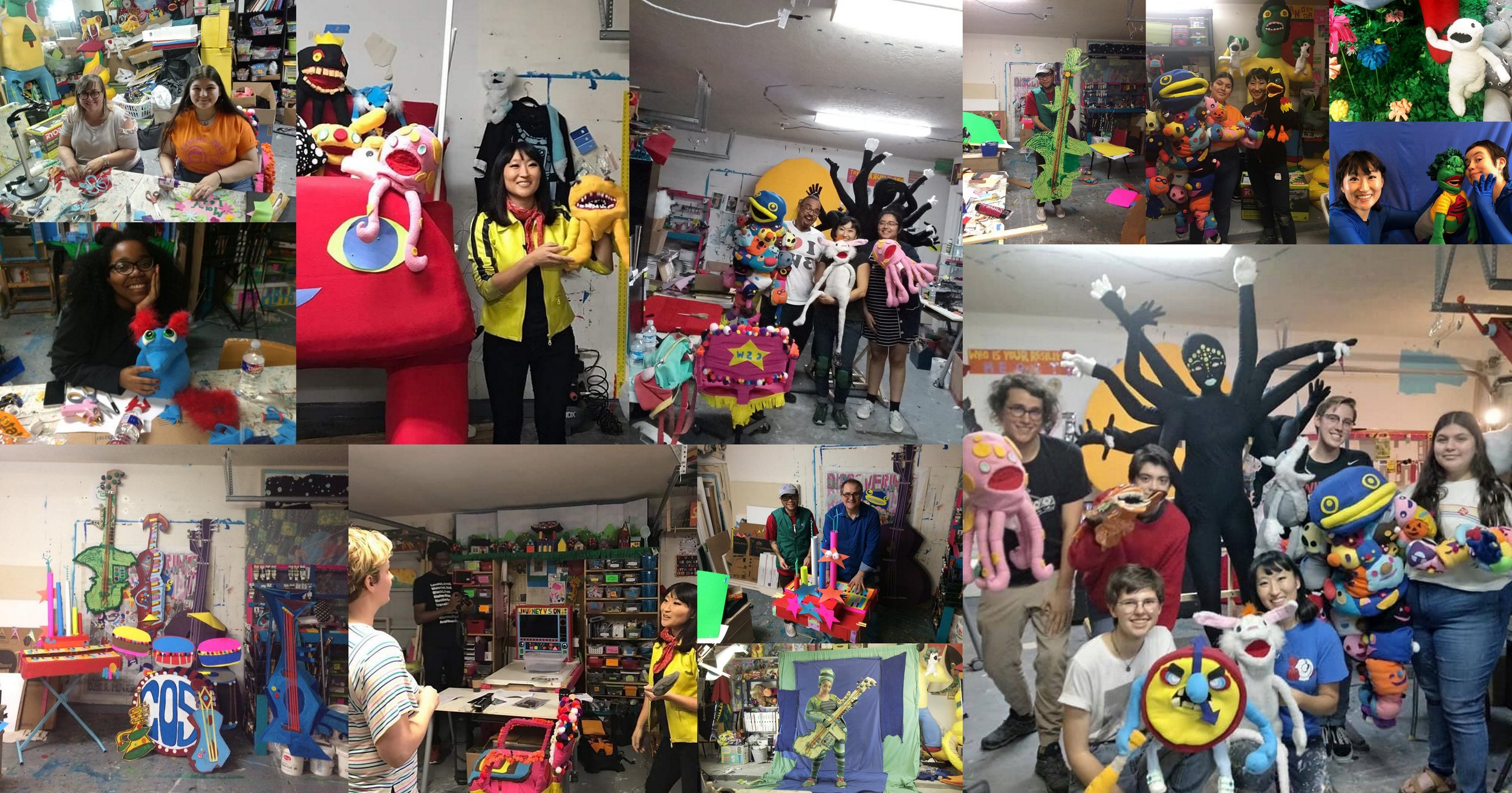 Just some of the awesome stuff that happens in the studio…