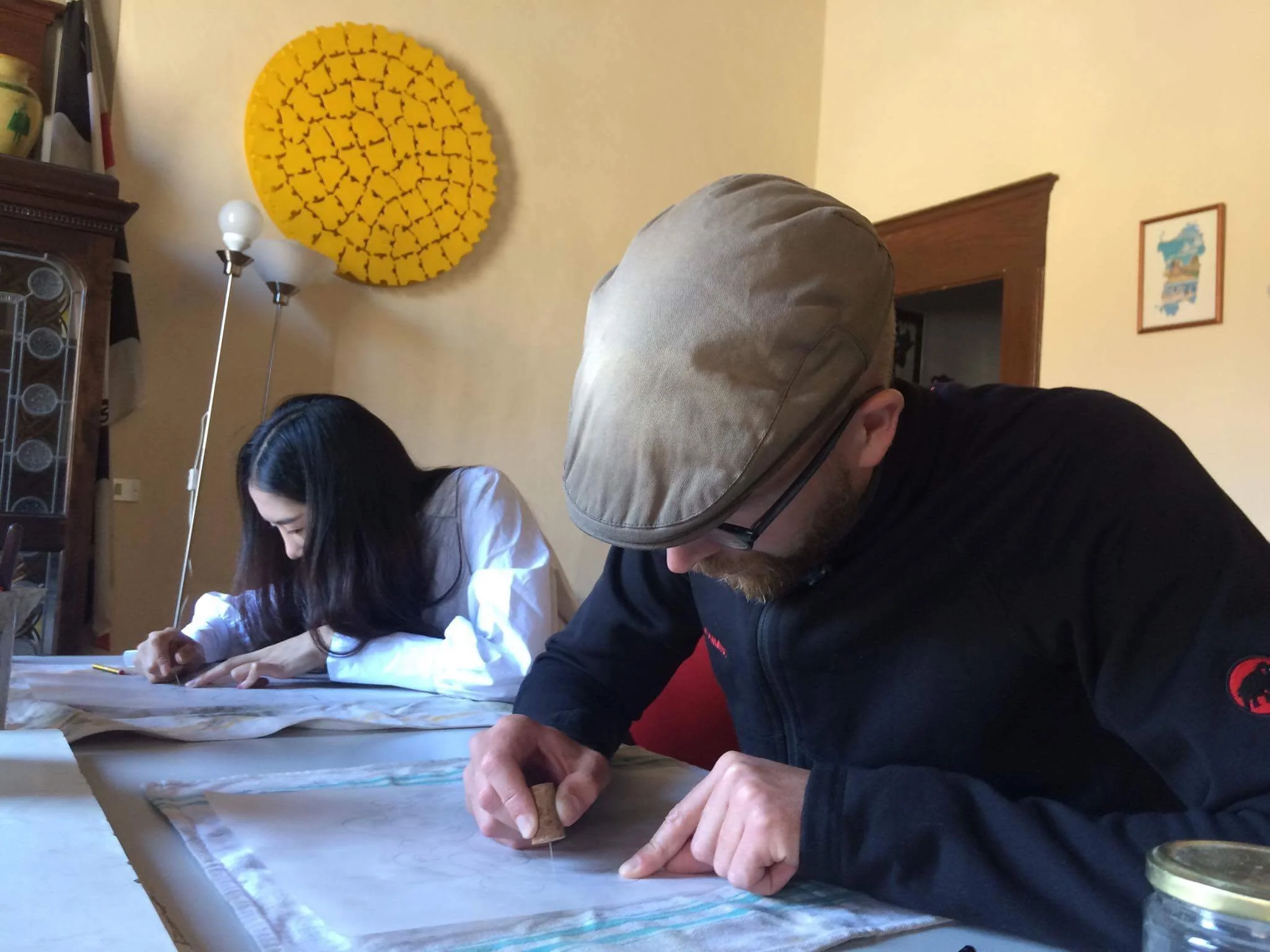 My friend from Germany is a Interior Designer from Ford company. He has studied Art design in Milan before.