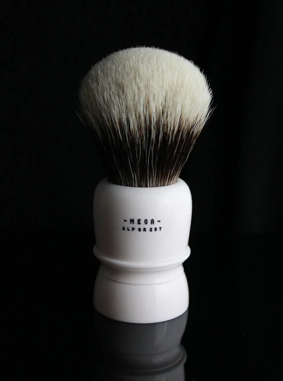   Mega Tall Spec in Sagarmatha (ivory) with a high polish finish and gloss black engraving.  