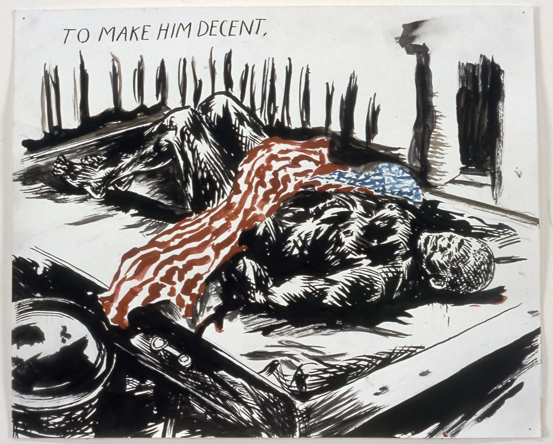Untitled (To Make Him Decent), 2004